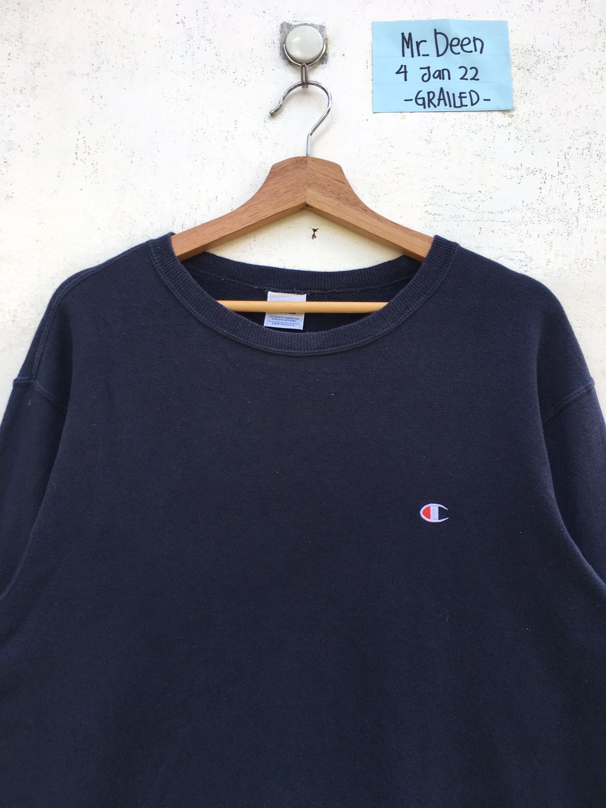 Rare Vintage Champion Small Logos Sweater