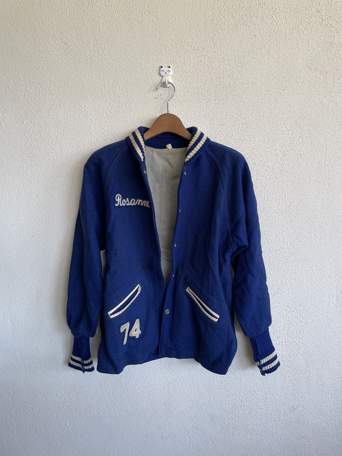 Vintage 60s Lasley Knitting Co Varsity Jacket