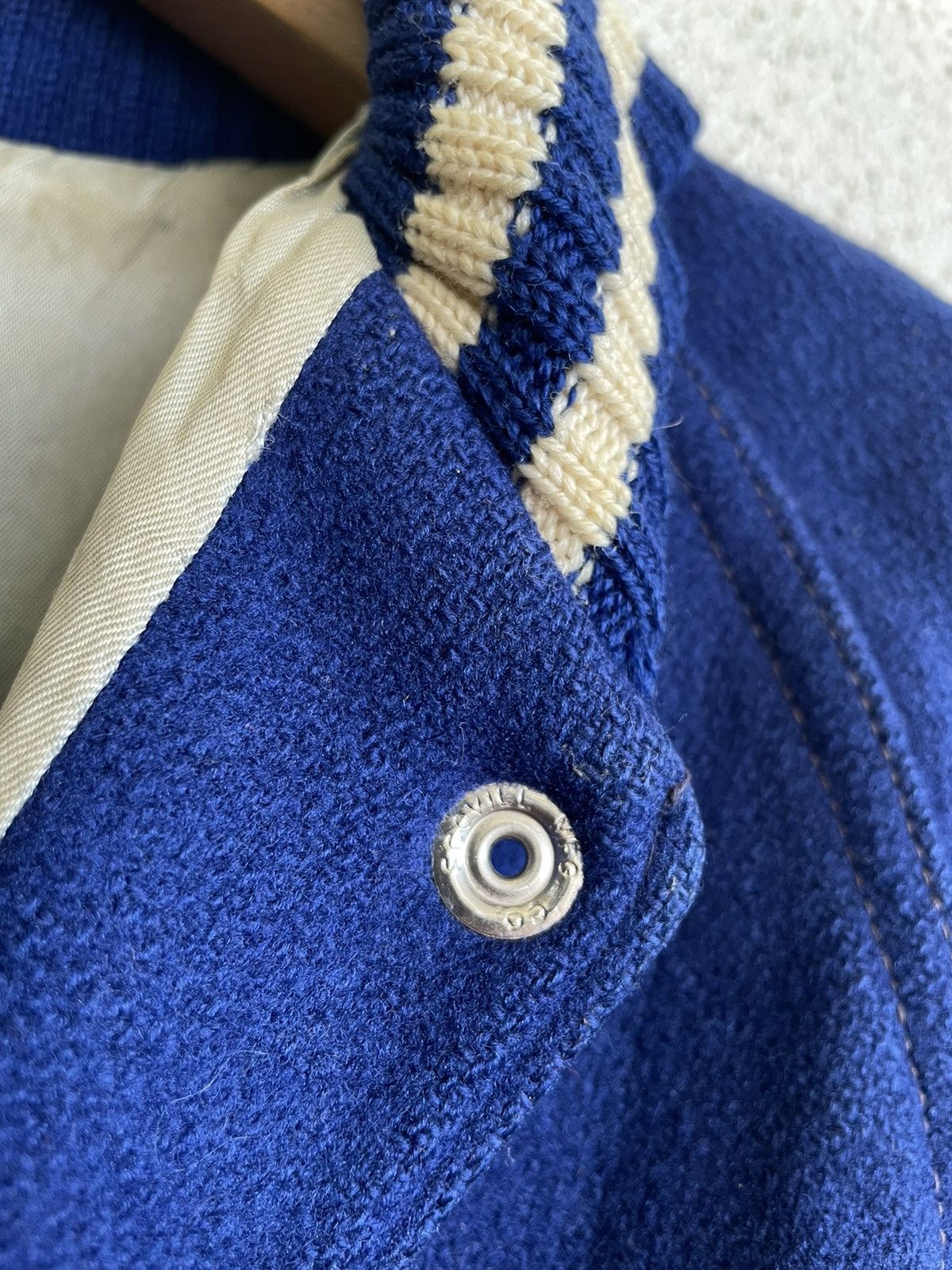 Vintage 60s Lasley Knitting Co Varsity Jacket