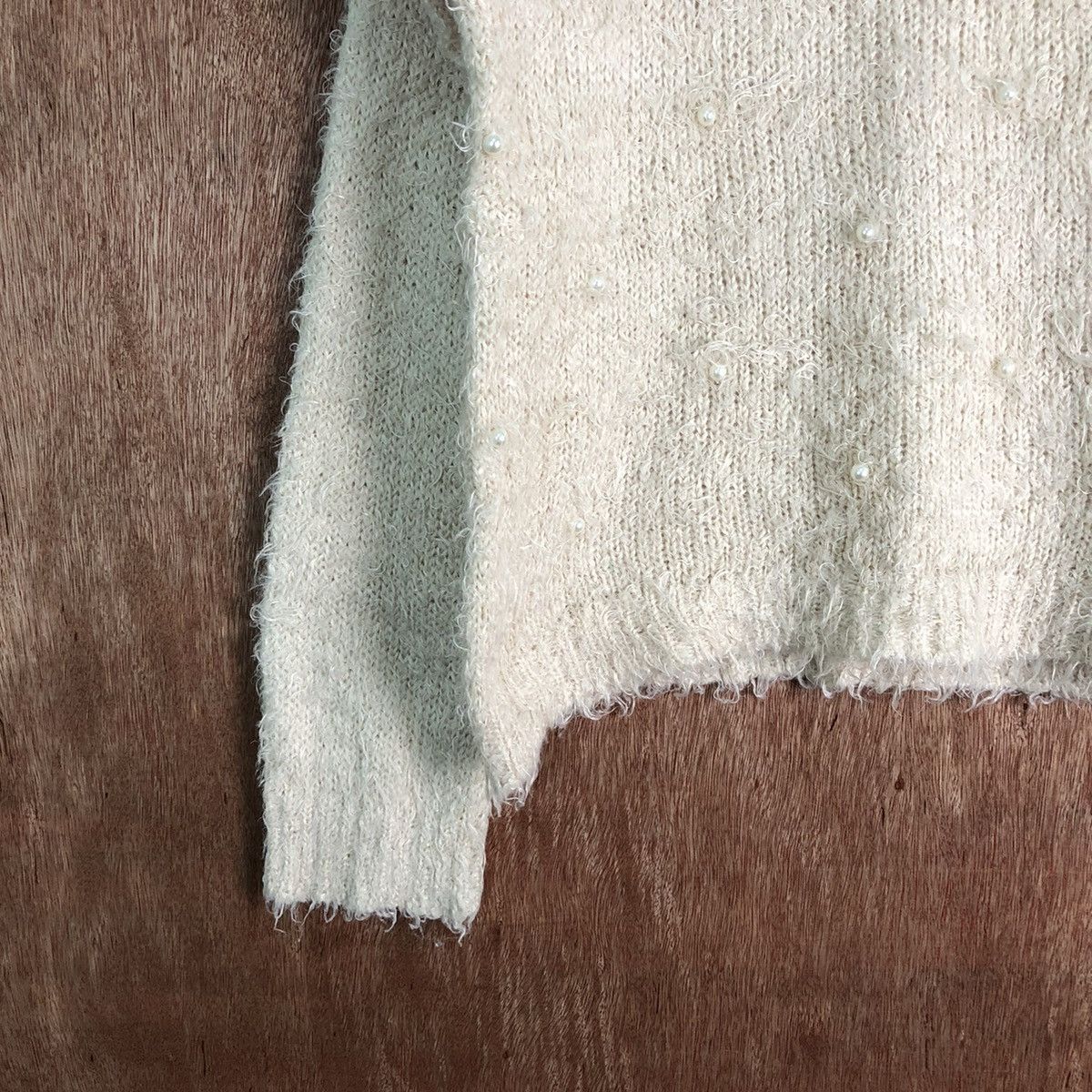 Homespun Knitwear Japanese Brand Shag Shaggy Fur Mohair Knitwear #6532 Size US M / EU 48-50 / 2 - 4 Thumbnail
