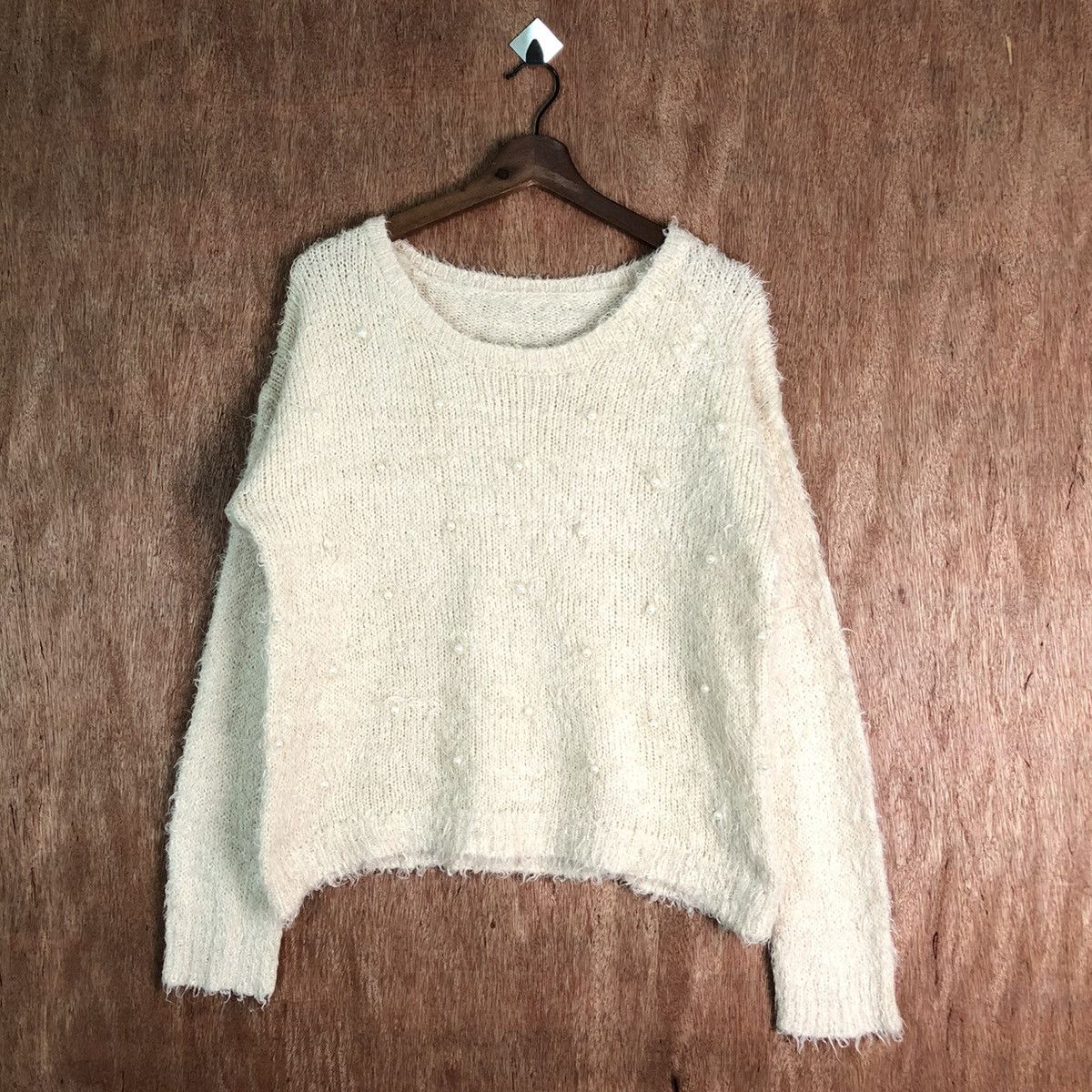 Homespun Knitwear Japanese Brand Shag Shaggy Fur Mohair Knitwear #6532 Size US M / EU 48-50 / 2 - 1 Thumbnail