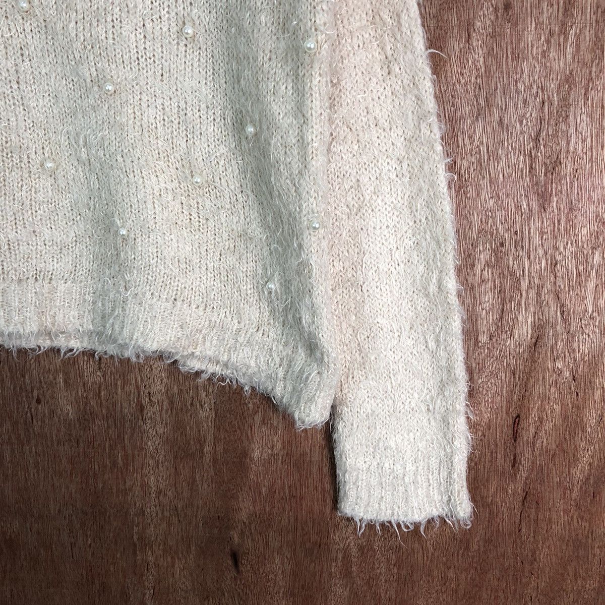 Homespun Knitwear Japanese Brand Shag Shaggy Fur Mohair Knitwear #6532 Size US M / EU 48-50 / 2 - 5 Thumbnail