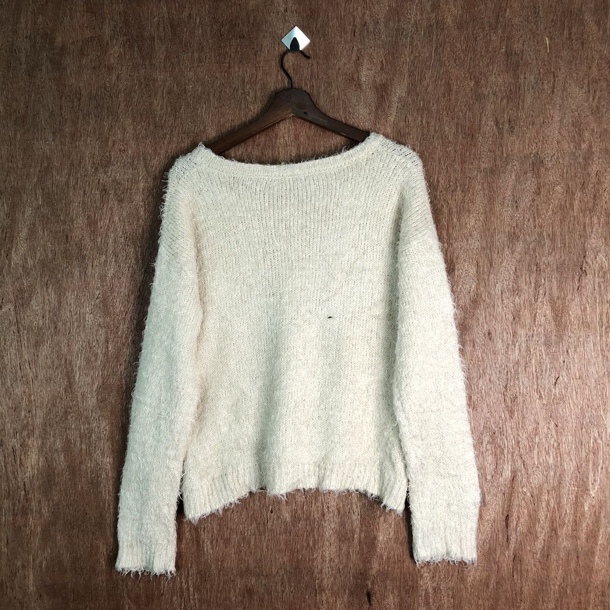 Homespun Knitwear Japanese Brand Shag Shaggy Fur Mohair Knitwear #6532 Size US M / EU 48-50 / 2 - 9 Thumbnail