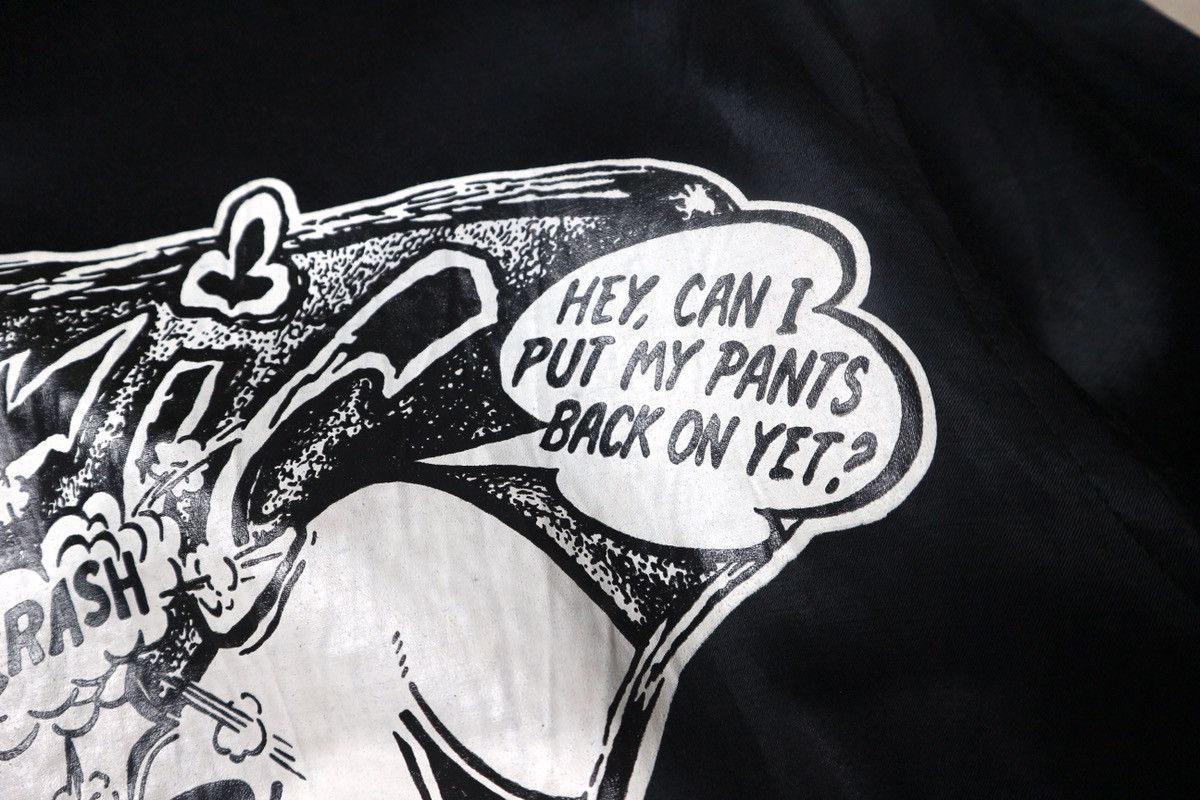 Hysteric Glamour 90s Hysteric Glamour Comic Bomber Satin Jacket Size US L / EU 52-54 / 3 - 6 Thumbnail