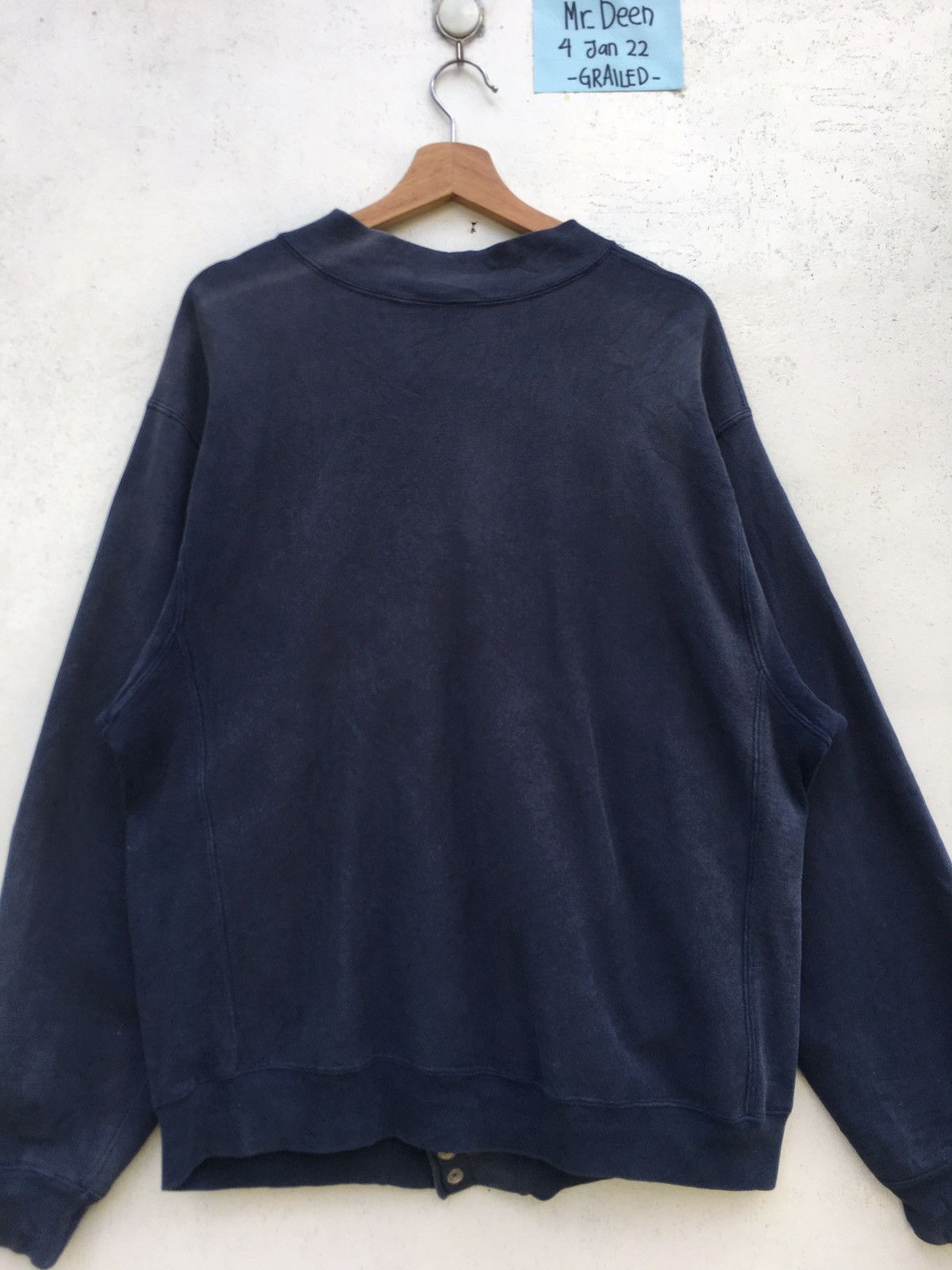 Champion Vintage 80s University of Kansai x Champion Buttons Sweater Size US L / EU 52-54 / 3 - 14 Thumbnail