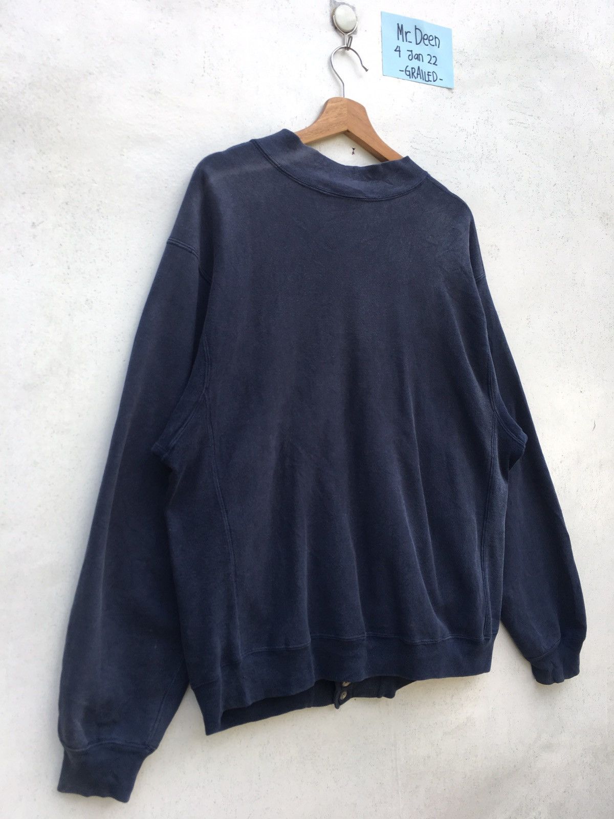 Champion Vintage 80s University of Kansai x Champion Buttons Sweater Size US L / EU 52-54 / 3 - 12 Thumbnail
