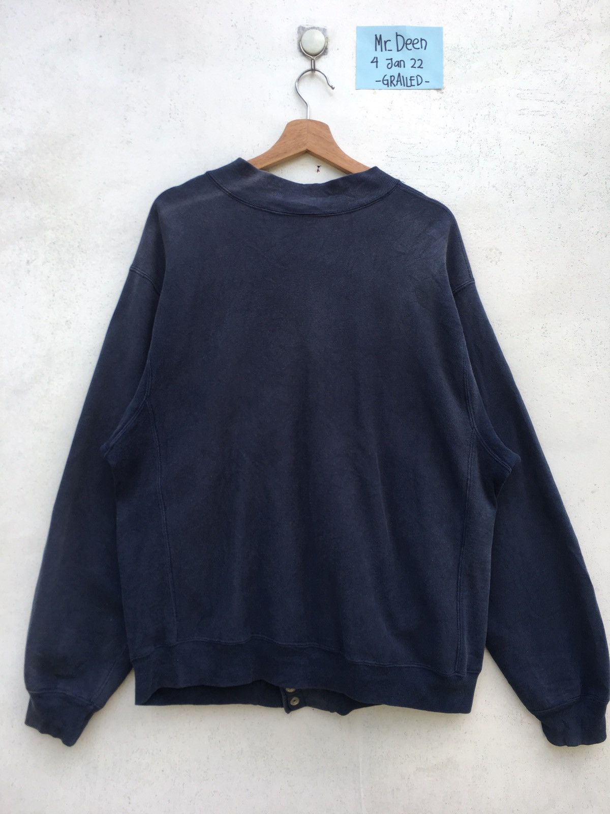 Champion Vintage 80s University of Kansai x Champion Buttons Sweater Size US L / EU 52-54 / 3 - 11 Thumbnail