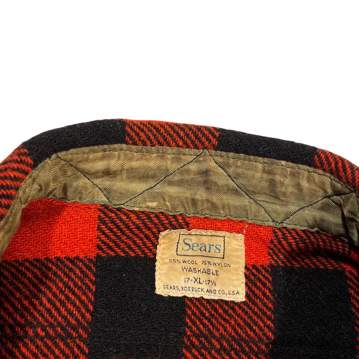 Sears × Vintage × Woolrich Woolen Mills 60’s Sears Wool Flannel Size US XL / EU 56 / 4 - 2 Thumbnail