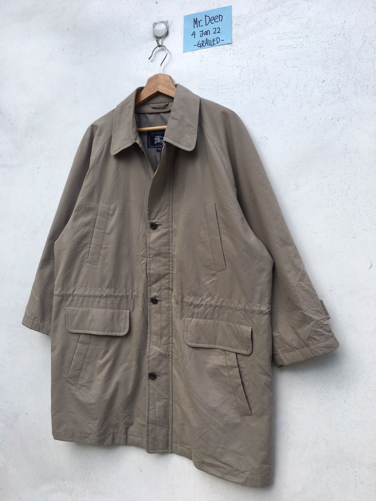 Burberry Vintage 90s Rare Burberry Nylon Jacket Size US XL / EU 56 / 4 - 3 Thumbnail