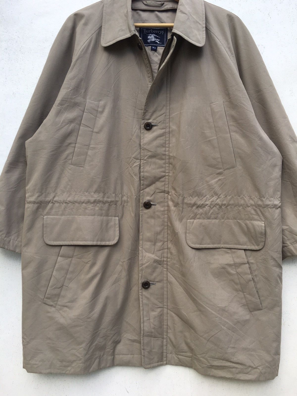 Burberry Vintage 90s Rare Burberry Nylon Jacket Size US XL / EU 56 / 4 - 5 Thumbnail