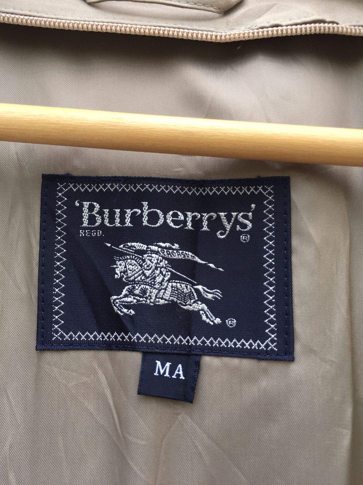 Burberry Vintage 90s Rare Burberry Nylon Jacket Size US XL / EU 56 / 4 - 13 Thumbnail