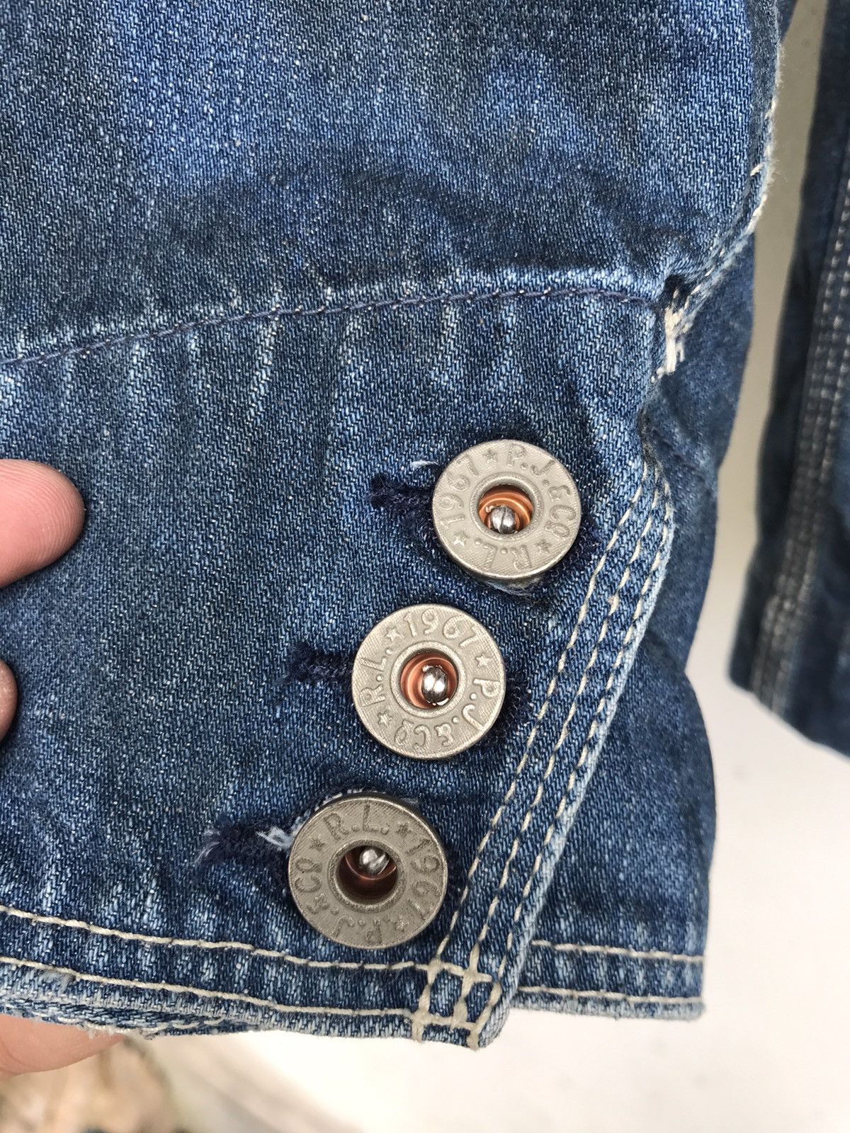 Polo Ralph Lauren × Ralph Lauren Polo Jeans Company Ralph Lauren Denim Jacket Size US M / EU 48-50 / 2 - 15 Thumbnail