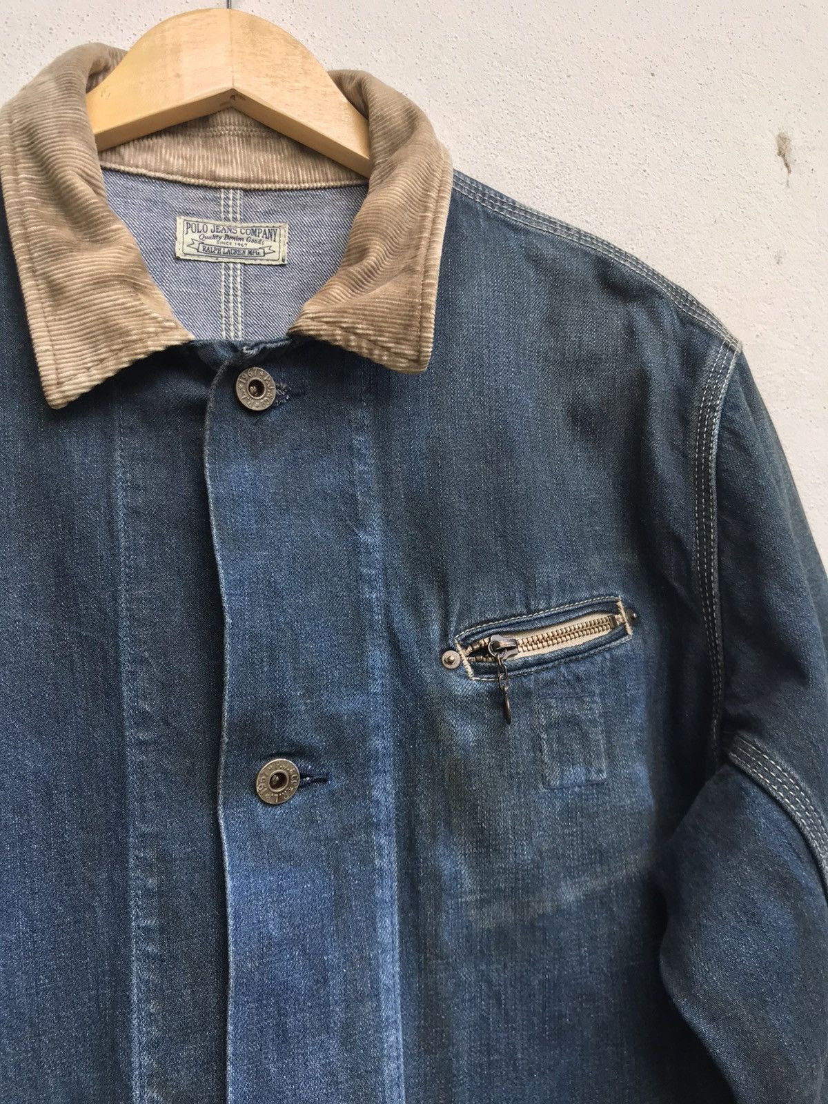 Polo Ralph Lauren × Ralph Lauren Polo Jeans Company Ralph Lauren Denim Jacket Size US M / EU 48-50 / 2 - 10 Thumbnail