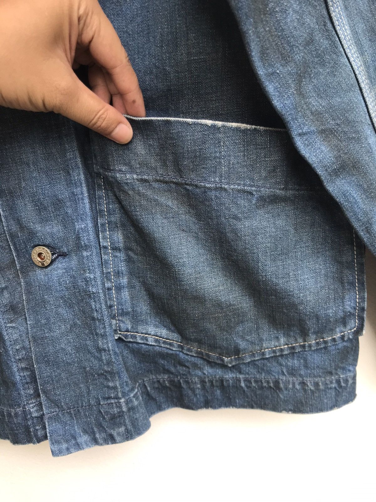 Polo Ralph Lauren × Ralph Lauren Polo Jeans Company Ralph Lauren Denim Jacket Size US M / EU 48-50 / 2 - 8 Thumbnail