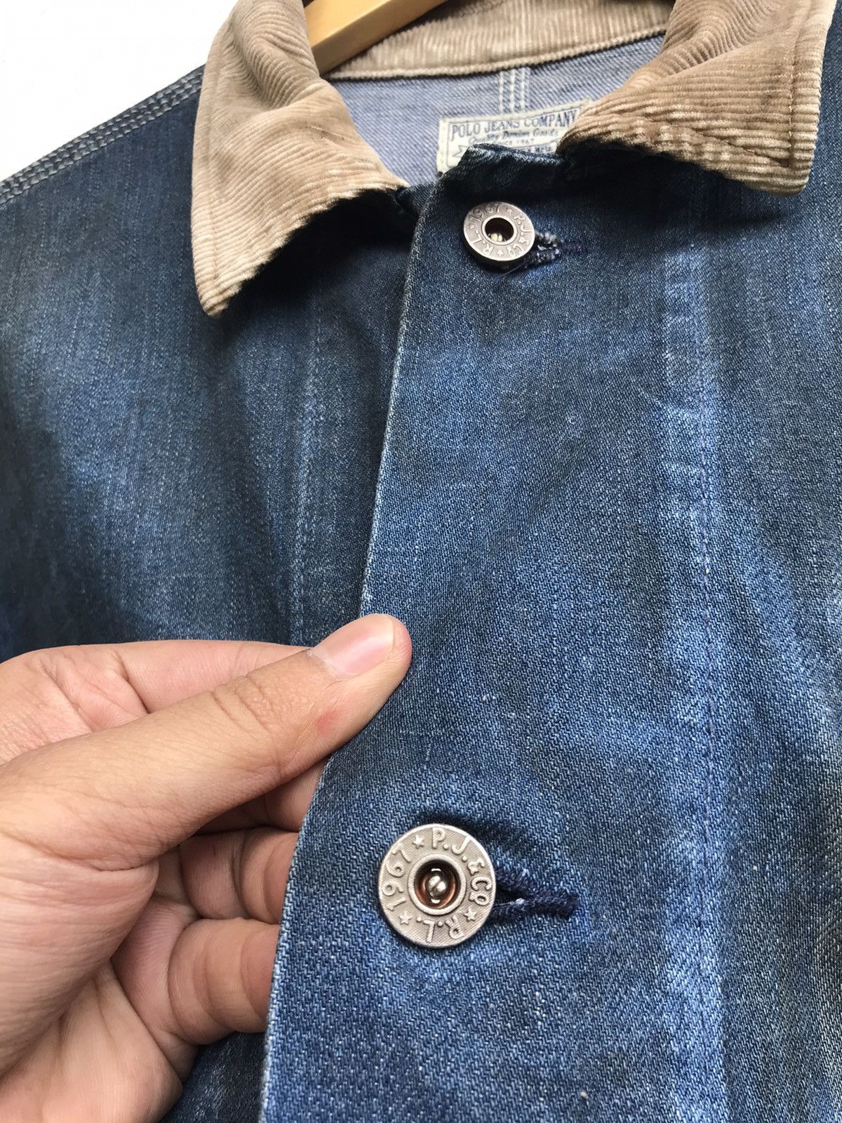 Polo Ralph Lauren × Ralph Lauren Polo Jeans Company Ralph Lauren Denim Jacket Size US M / EU 48-50 / 2 - 13 Thumbnail