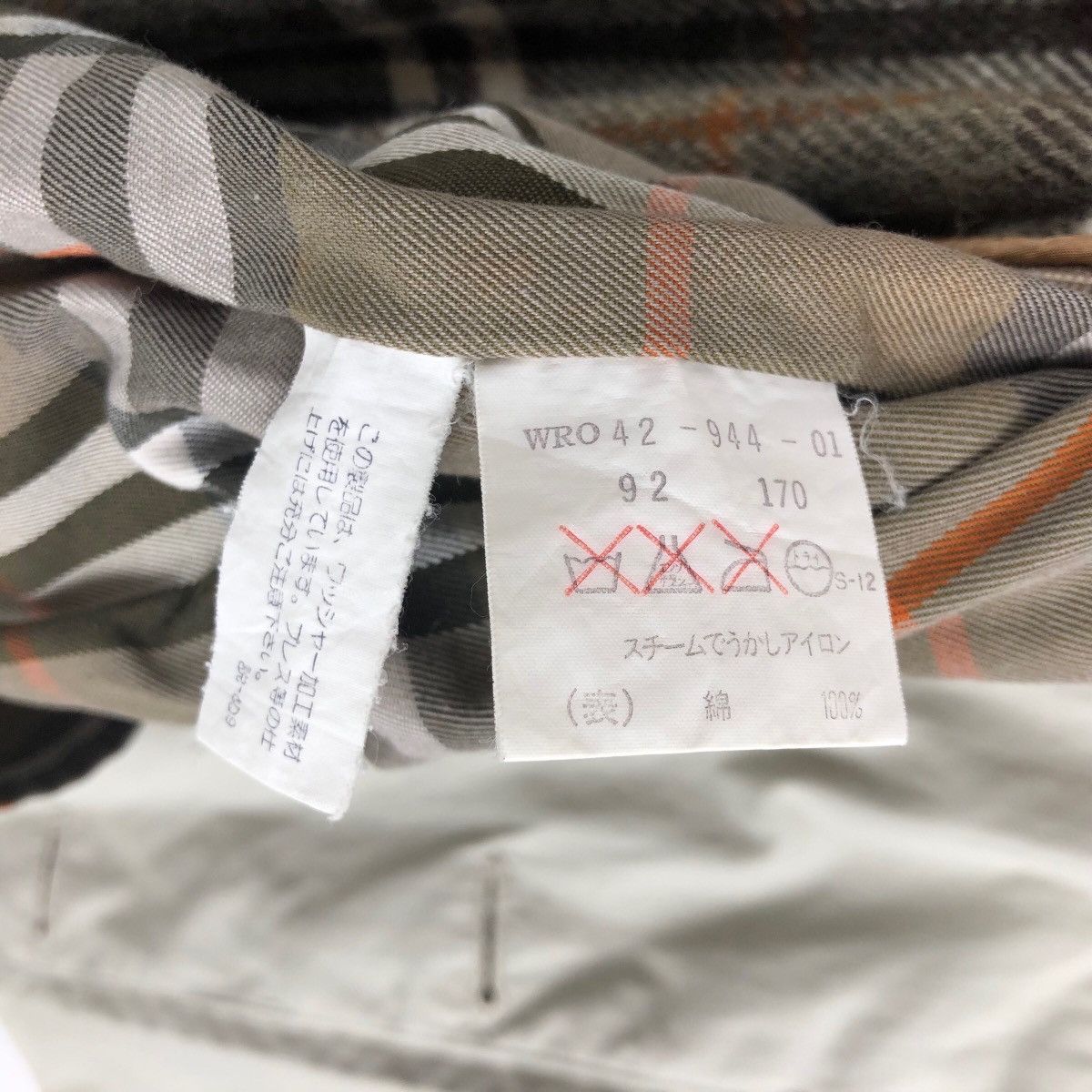Burberry Vintage Burberrys Nova Check Car Coat Khaki Size US L / EU 52-54 / 3 - 10 Thumbnail