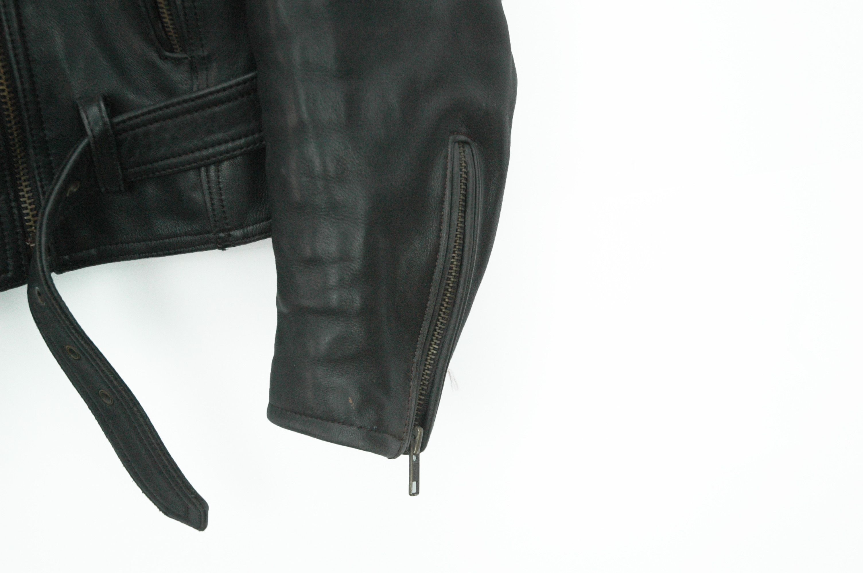 Harley Davidson Vintage 1974 Eurox x Harley Davidson Custom Biker Leather W Size L / US 10 / IT 46 - 9 Thumbnail