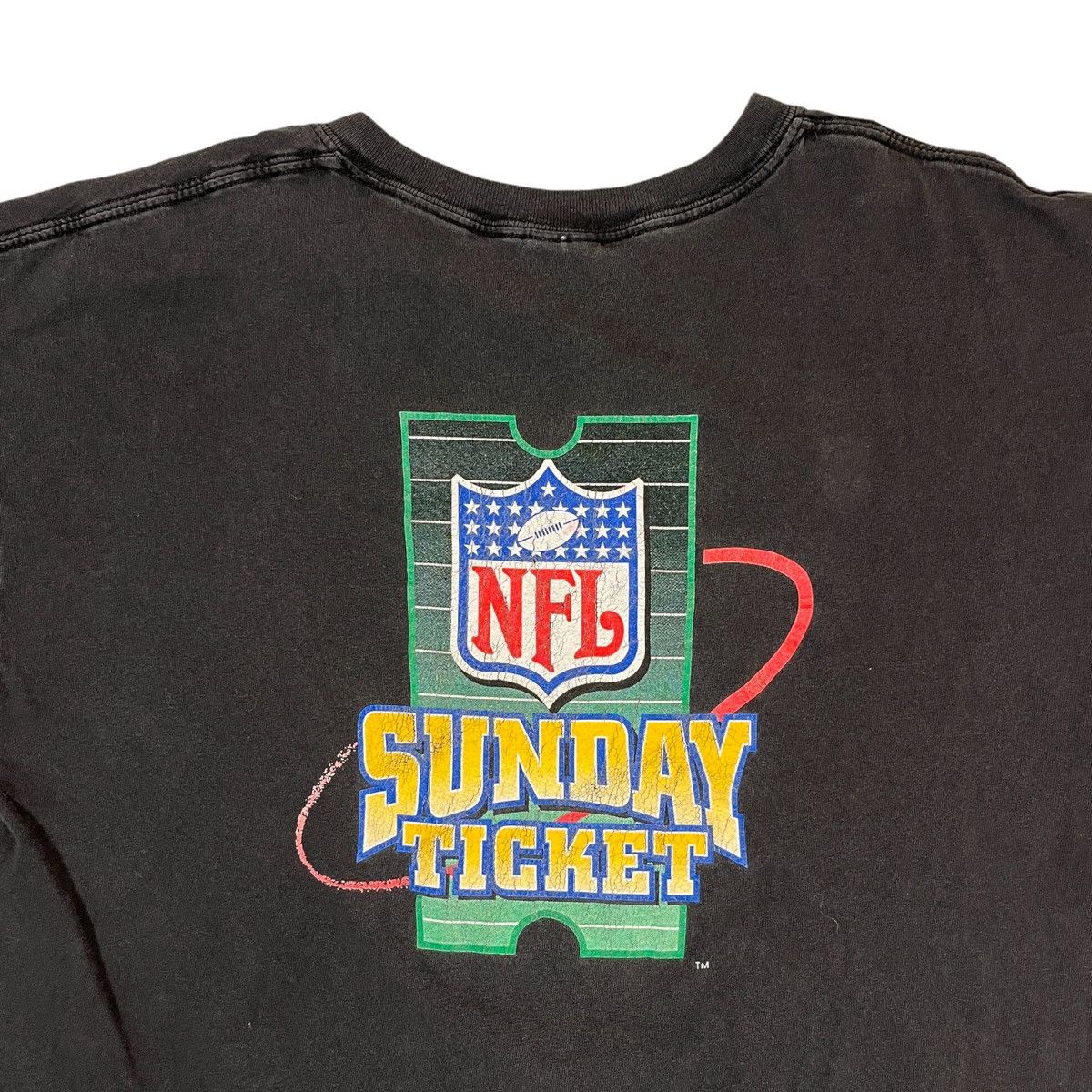 NFL × Vintage 90s NFL Sunday Ticket Tee Size US XL / EU 56 / 4 - 5 Thumbnail