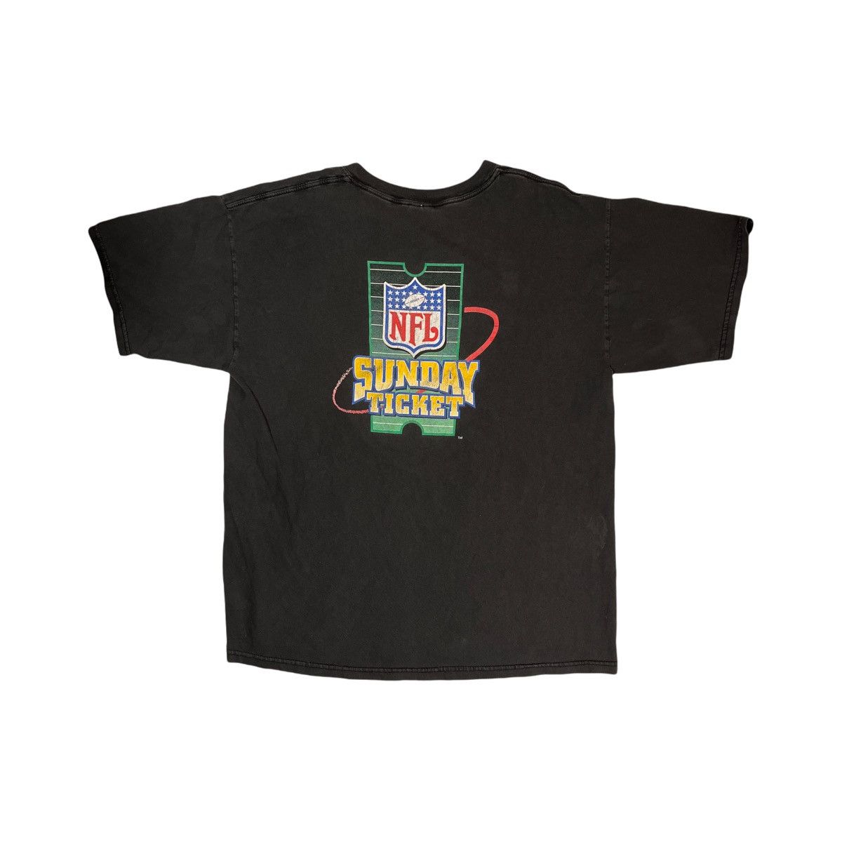 NFL × Vintage 90s NFL Sunday Ticket Tee Size US XL / EU 56 / 4 - 1 Thumbnail