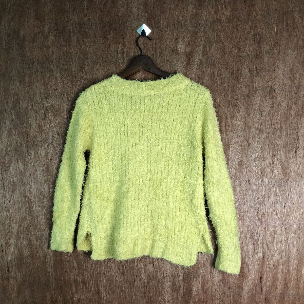 Homespun Knitwear Chocol Raffine Shag Shaggy Fur Mohair Knitwear #6527 Size S / US 4 / IT 40 - 9 Thumbnail