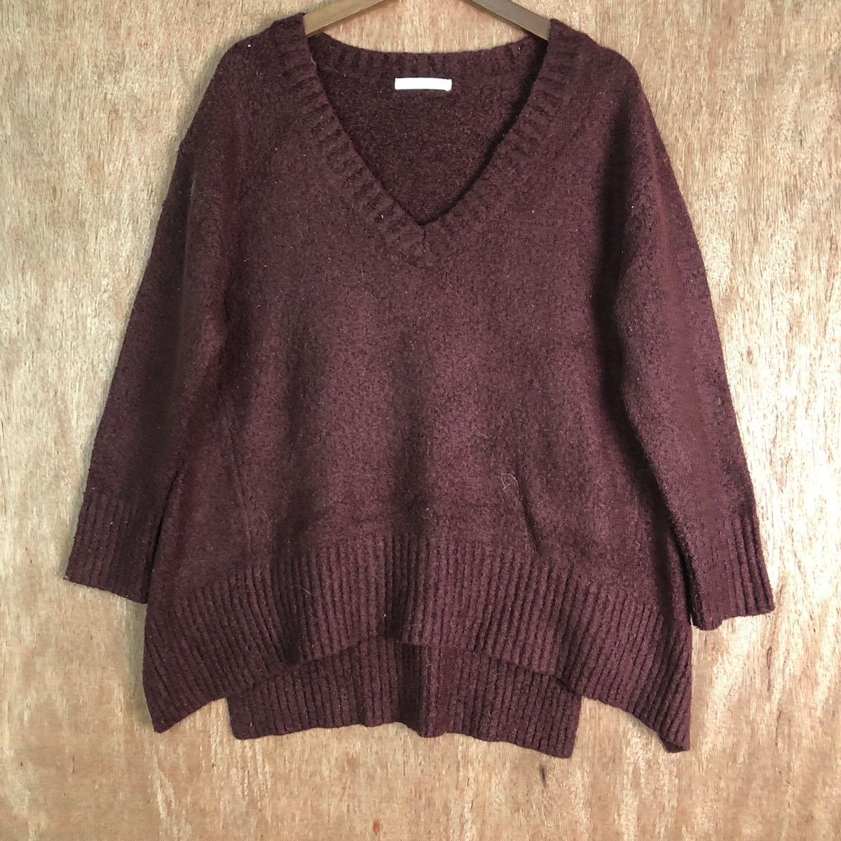 Homespun Knitwear × LOWRYS FARM Lowrys Farm Shag Shaggy Fur Mohair Knitwear #6525 Size US M / EU 48-50 / 2 - 3 Thumbnail
