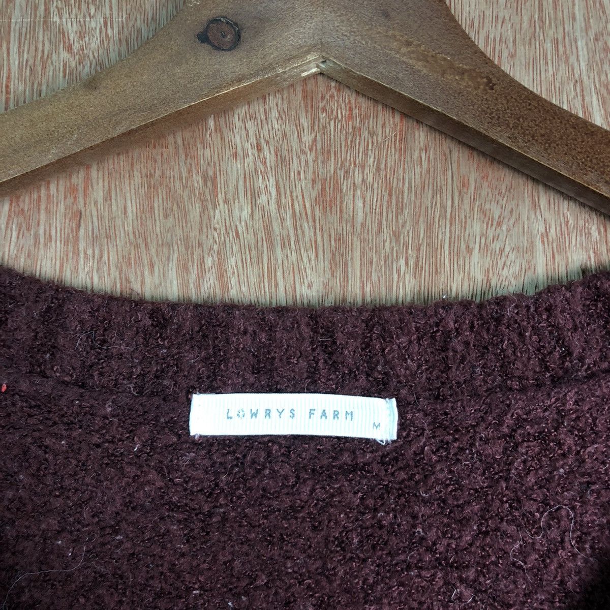 Homespun Knitwear × LOWRYS FARM Lowrys Farm Shag Shaggy Fur Mohair Knitwear #6525 Size US M / EU 48-50 / 2 - 6 Thumbnail