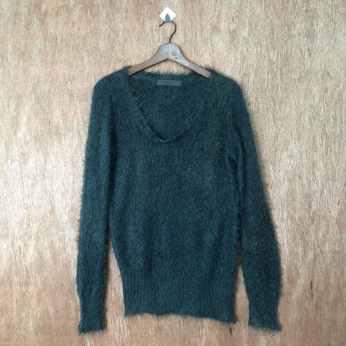 Homespun Knitwear Ehyphen World Gallery Shag Shaggy Fur Mohair Knitwear #6467 Size US M / EU 48-50 / 2 - 1 Thumbnail