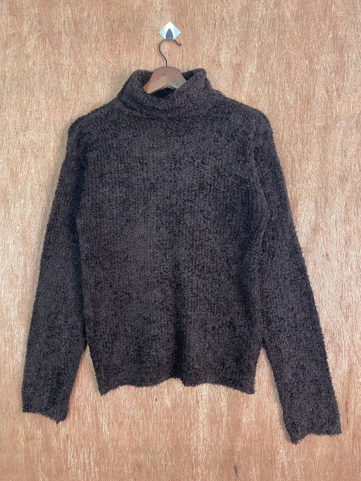 Homespun Knitwear × Japanese Brand DL Japanese Brand Maroon Shaggy Fur Mohair Knitwear #B617 Size US M / EU 48-50 / 2 - 1 Thumbnail