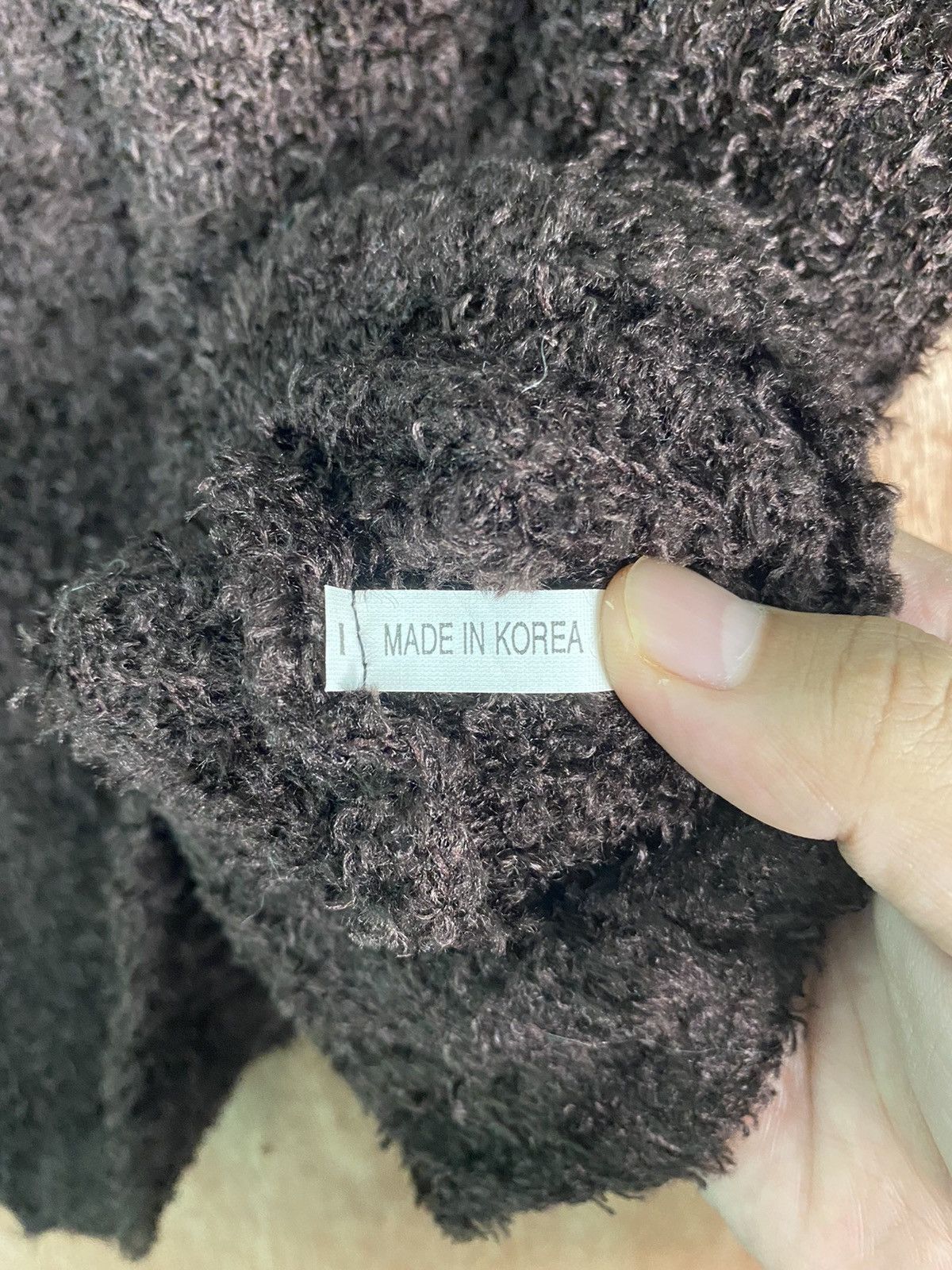 Homespun Knitwear × Japanese Brand DL Japanese Brand Maroon Shaggy Fur Mohair Knitwear #B617 Size US M / EU 48-50 / 2 - 8 Thumbnail
