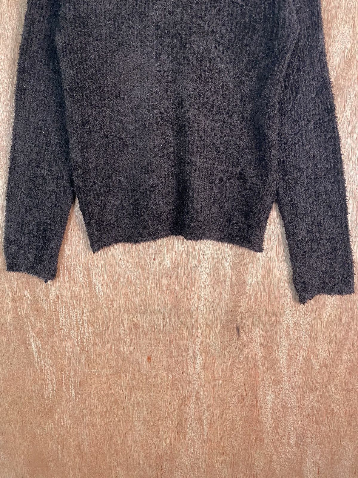 Homespun Knitwear × Japanese Brand DL Japanese Brand Maroon Shaggy Fur Mohair Knitwear #B617 Size US M / EU 48-50 / 2 - 3 Thumbnail