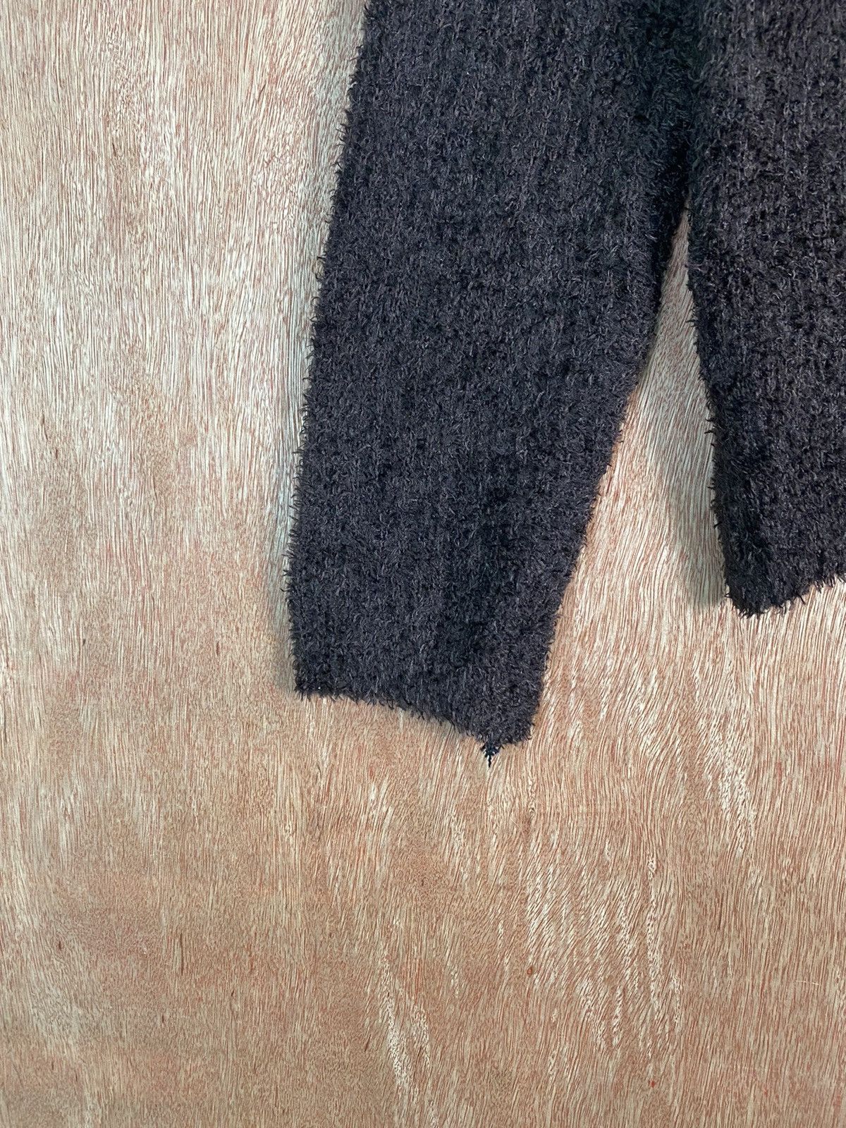 Homespun Knitwear × Japanese Brand DL Japanese Brand Maroon Shaggy Fur Mohair Knitwear #B617 Size US M / EU 48-50 / 2 - 4 Thumbnail