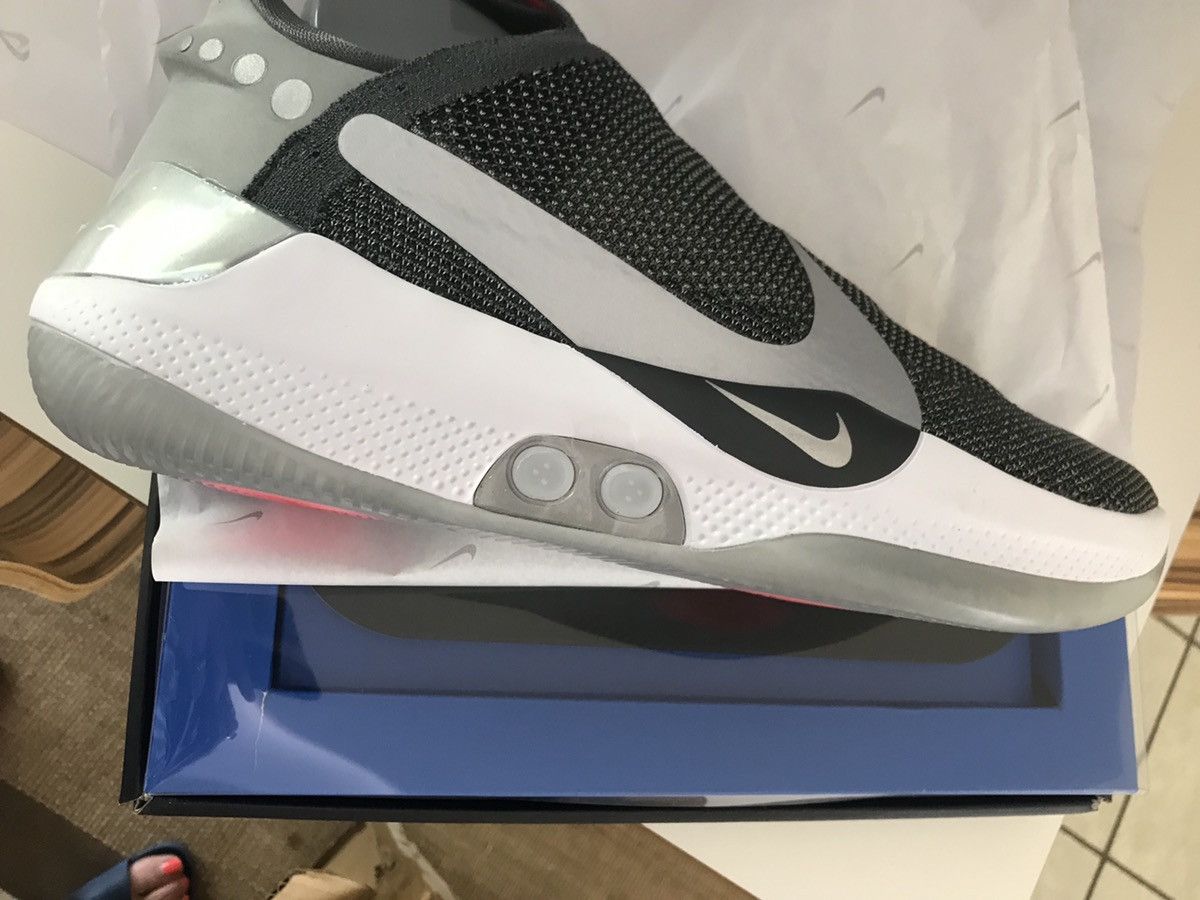 Nike Nike Adapt BB Basketball Shoe in Dark Grey (DISCONTINUED APP Size US 10.5 / EU 43-44 - 2 Thumbnail