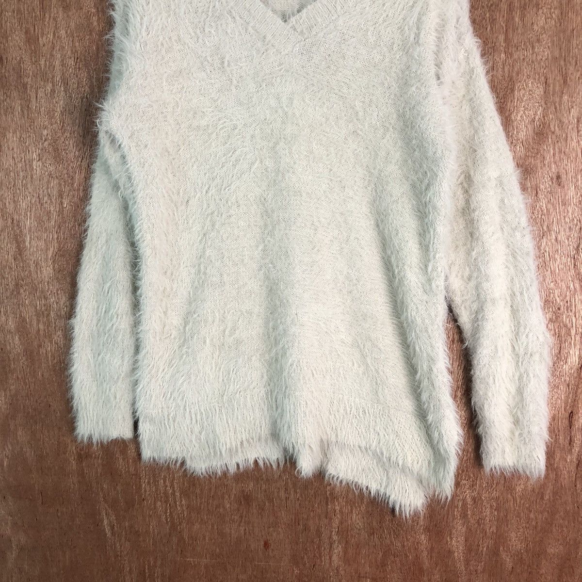 Japanese Brand Khalita Brown Shag Shaggy Fur Mohair Knitwear #6499 Size US M / EU 48-50 / 2 - 3 Thumbnail