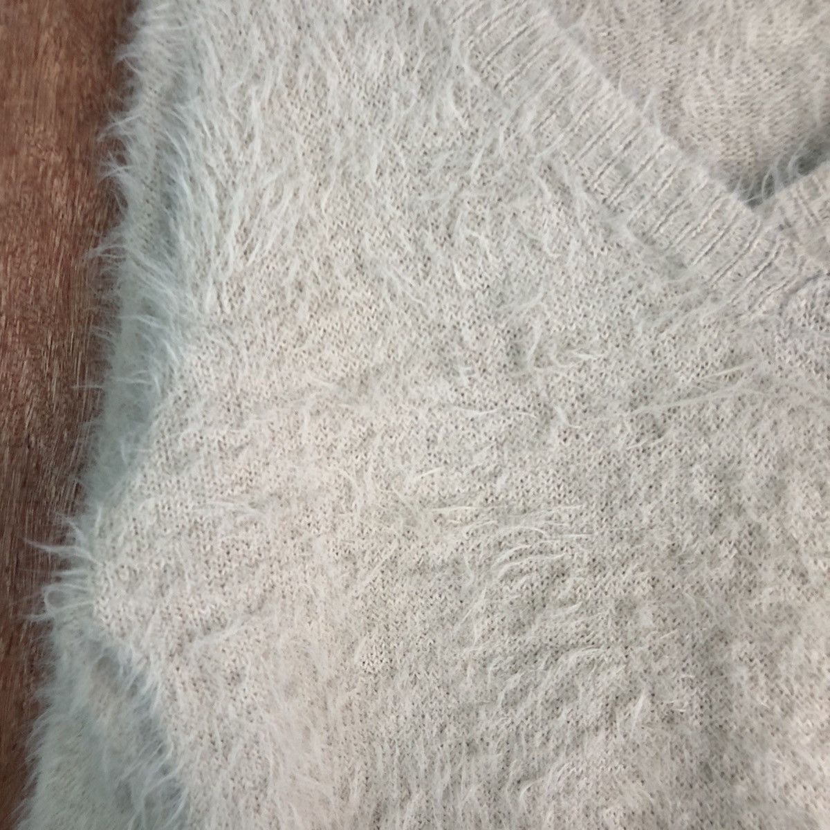 Japanese Brand Khalita Brown Shag Shaggy Fur Mohair Knitwear #6499 Size US M / EU 48-50 / 2 - 6 Thumbnail
