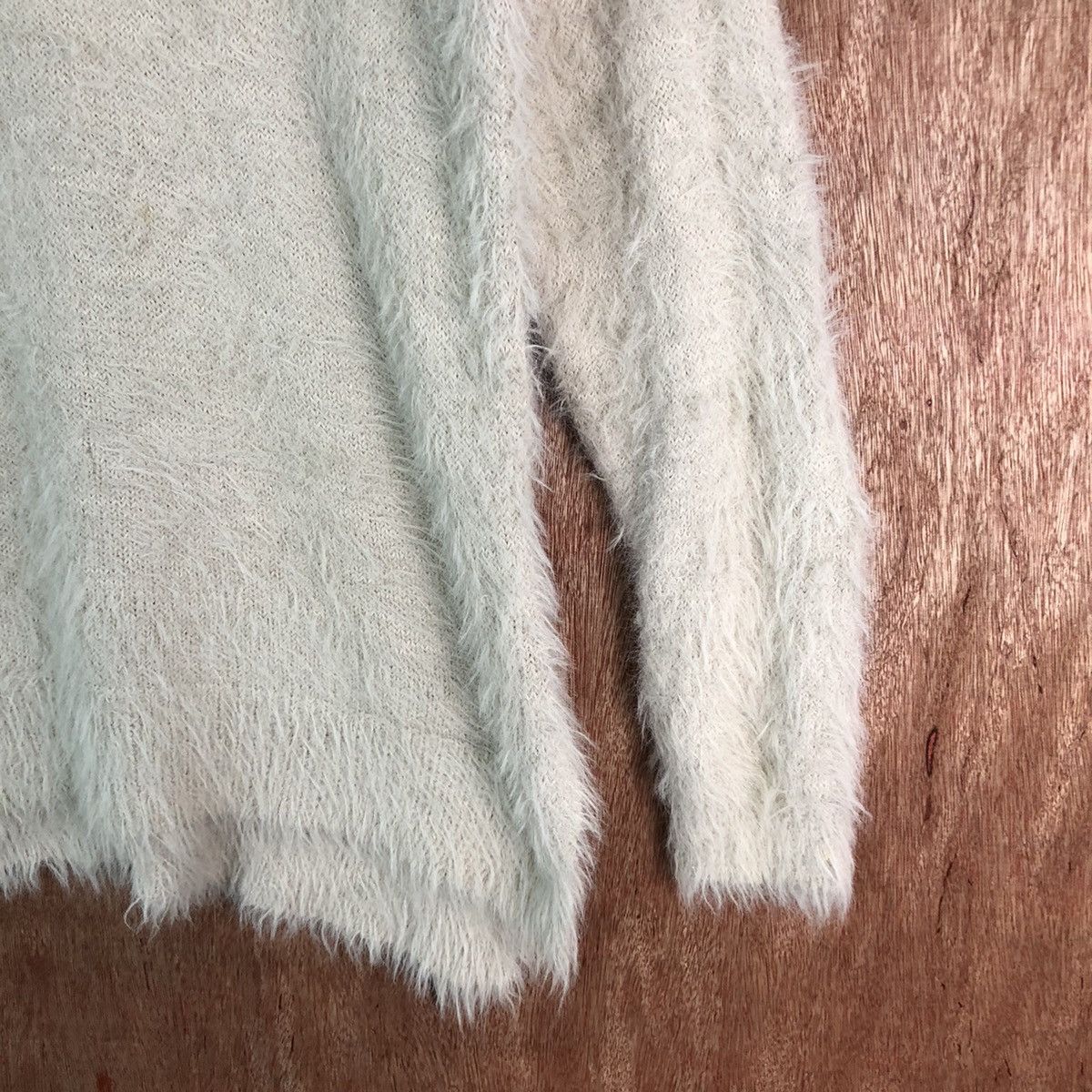 Japanese Brand Khalita Brown Shag Shaggy Fur Mohair Knitwear #6499 Size US M / EU 48-50 / 2 - 5 Thumbnail