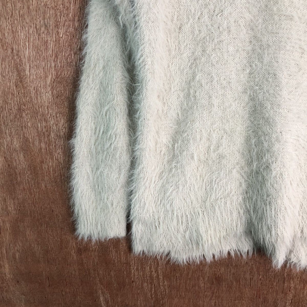 Japanese Brand Khalita Brown Shag Shaggy Fur Mohair Knitwear #6499 Size US M / EU 48-50 / 2 - 4 Thumbnail