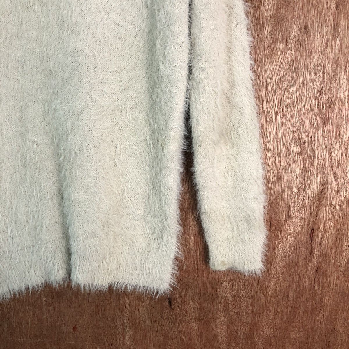 Japanese Brand Khalita Brown Shag Shaggy Fur Mohair Knitwear #6499 Size US M / EU 48-50 / 2 - 11 Thumbnail