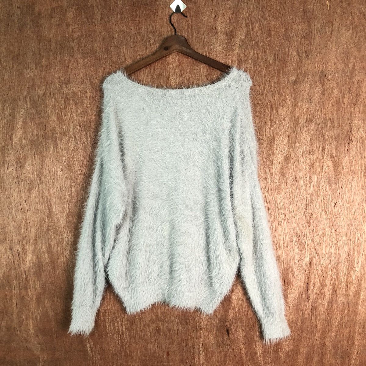 Japanese Brand GRL Shag Shaggy Fur Mohair Knitwear #6488 Size US L / EU 52-54 / 3 - 9 Thumbnail