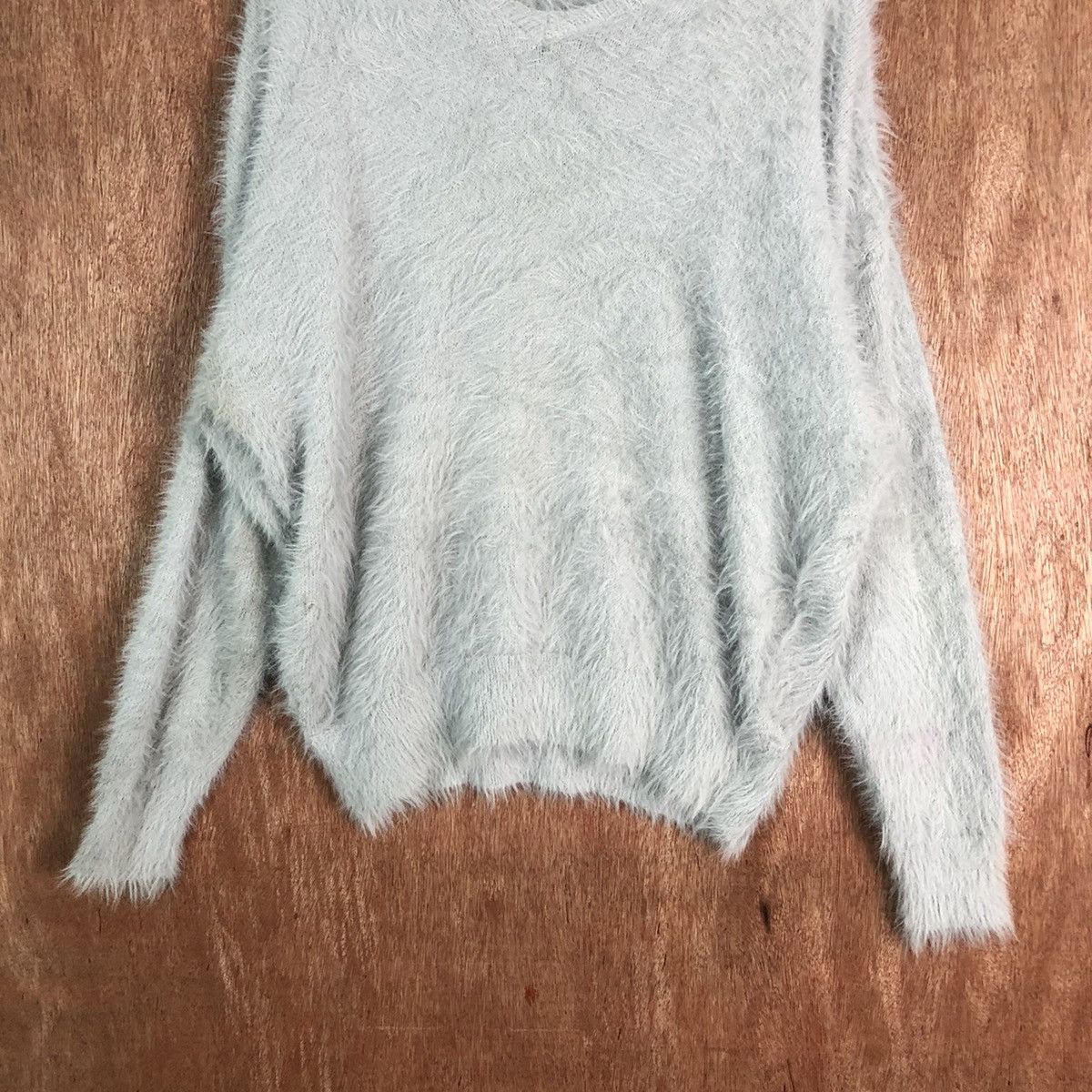 Japanese Brand GRL Shag Shaggy Fur Mohair Knitwear #6488 Size US L / EU 52-54 / 3 - 3 Thumbnail