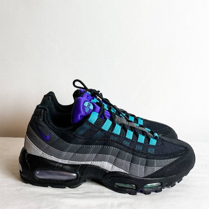 Air max 95 black on sale grape