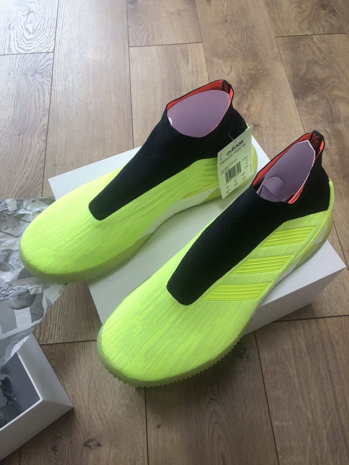 Adidas Predator Tango 18+ TR Solar Yellow Size US 10.5 / EU 43-44 - 1 Thumbnail