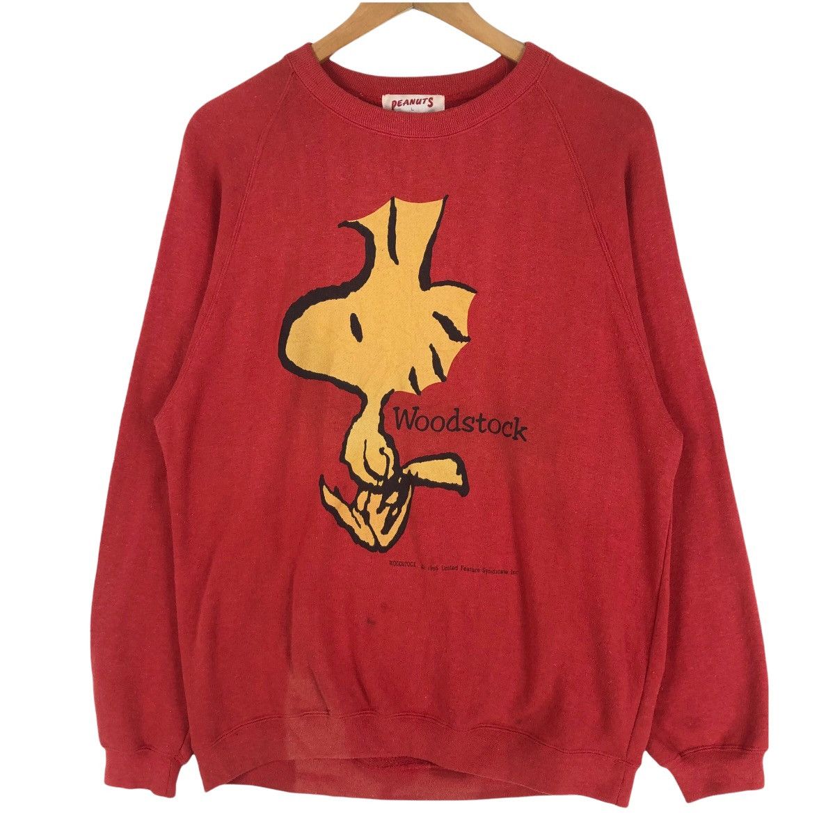 Peanuts Vintage 90s Peanuts Woodstock 1965 Repro Snoopy Sweatshirt Size US M / EU 48-50 / 2 - 1 Thumbnail