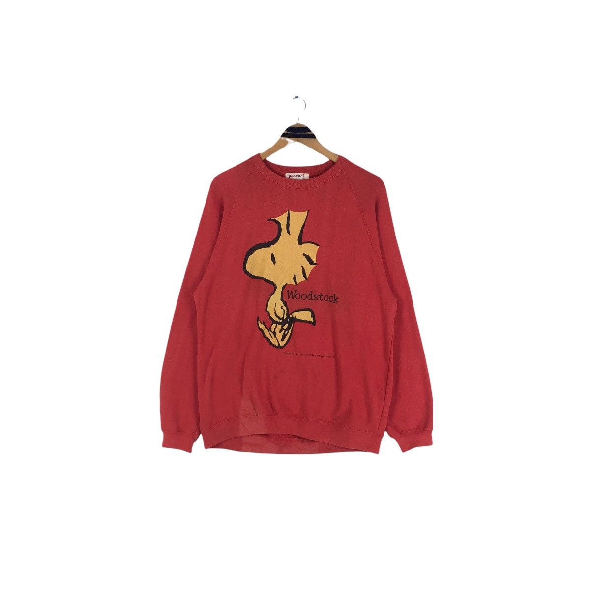 Peanuts Vintage 90s Peanuts Woodstock 1965 Repro Snoopy Sweatshirt Size US M / EU 48-50 / 2 - 2 Thumbnail