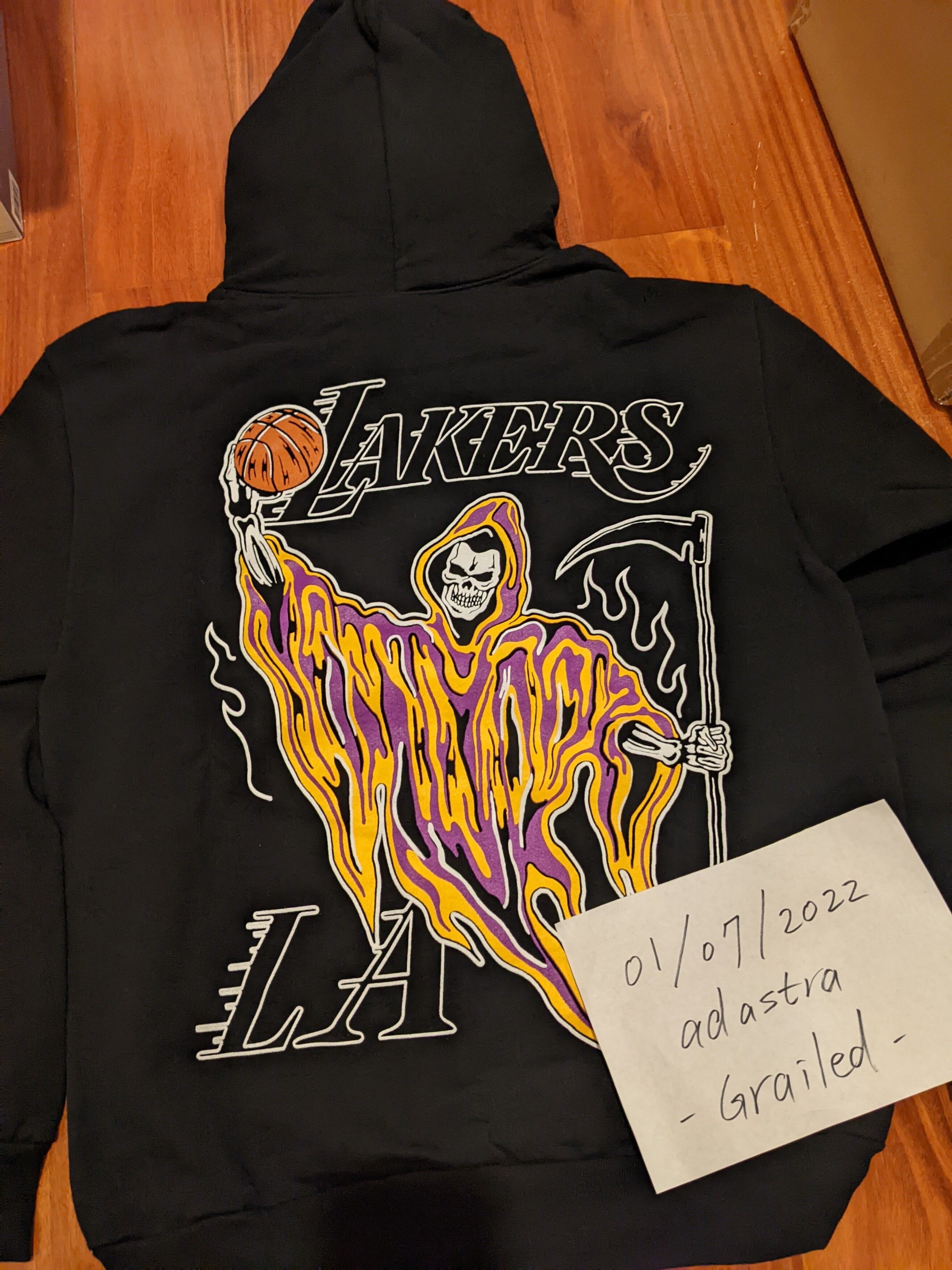 Warren Lotas Lakers Hoodie | Grailed