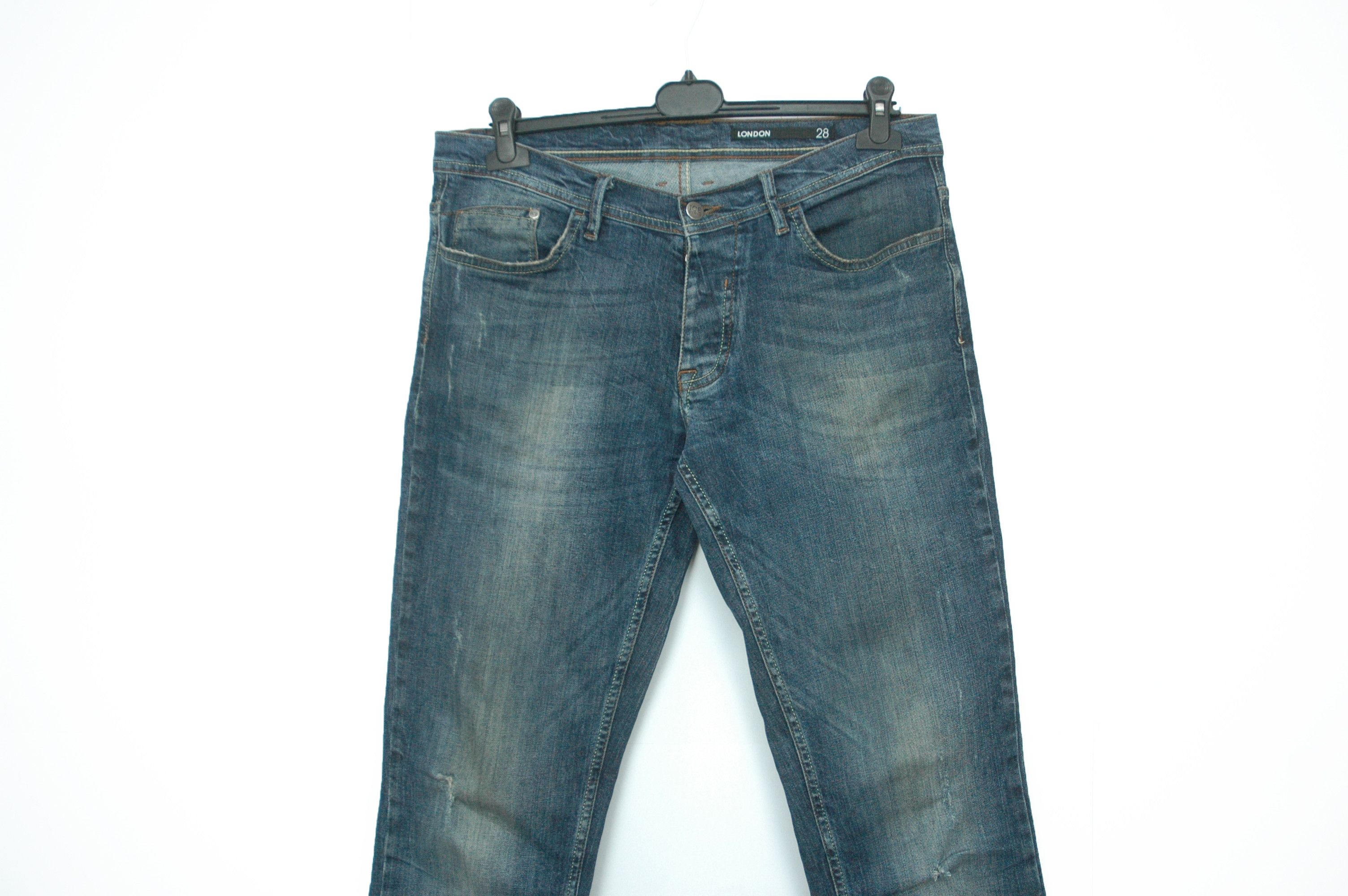 Iceberg Vintage Ice IceBerg Distressed Denim Jeans Size US 34 / EU 50 - 6 Thumbnail