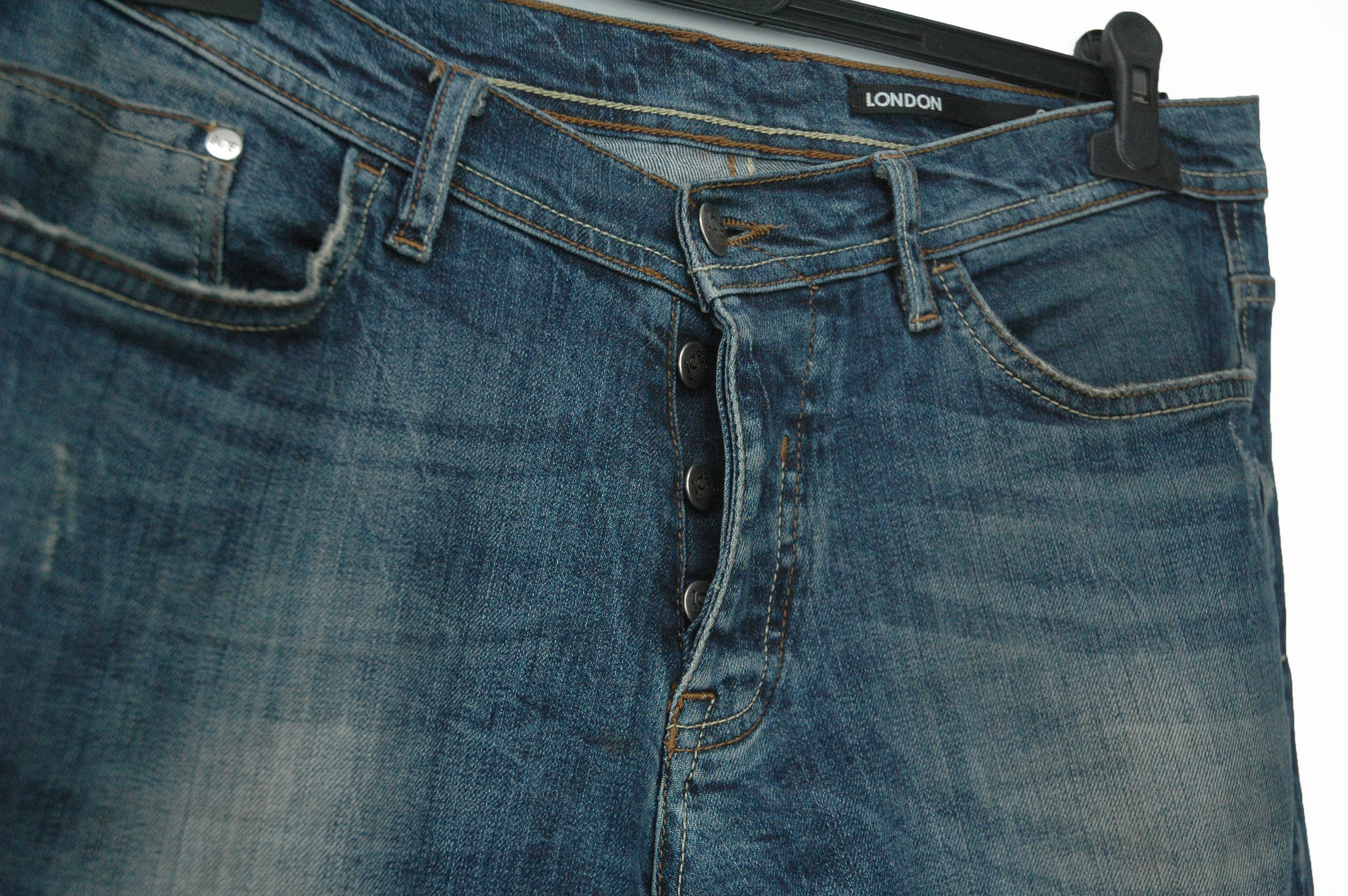 Iceberg Vintage Ice IceBerg Distressed Denim Jeans Size US 34 / EU 50 - 7 Thumbnail