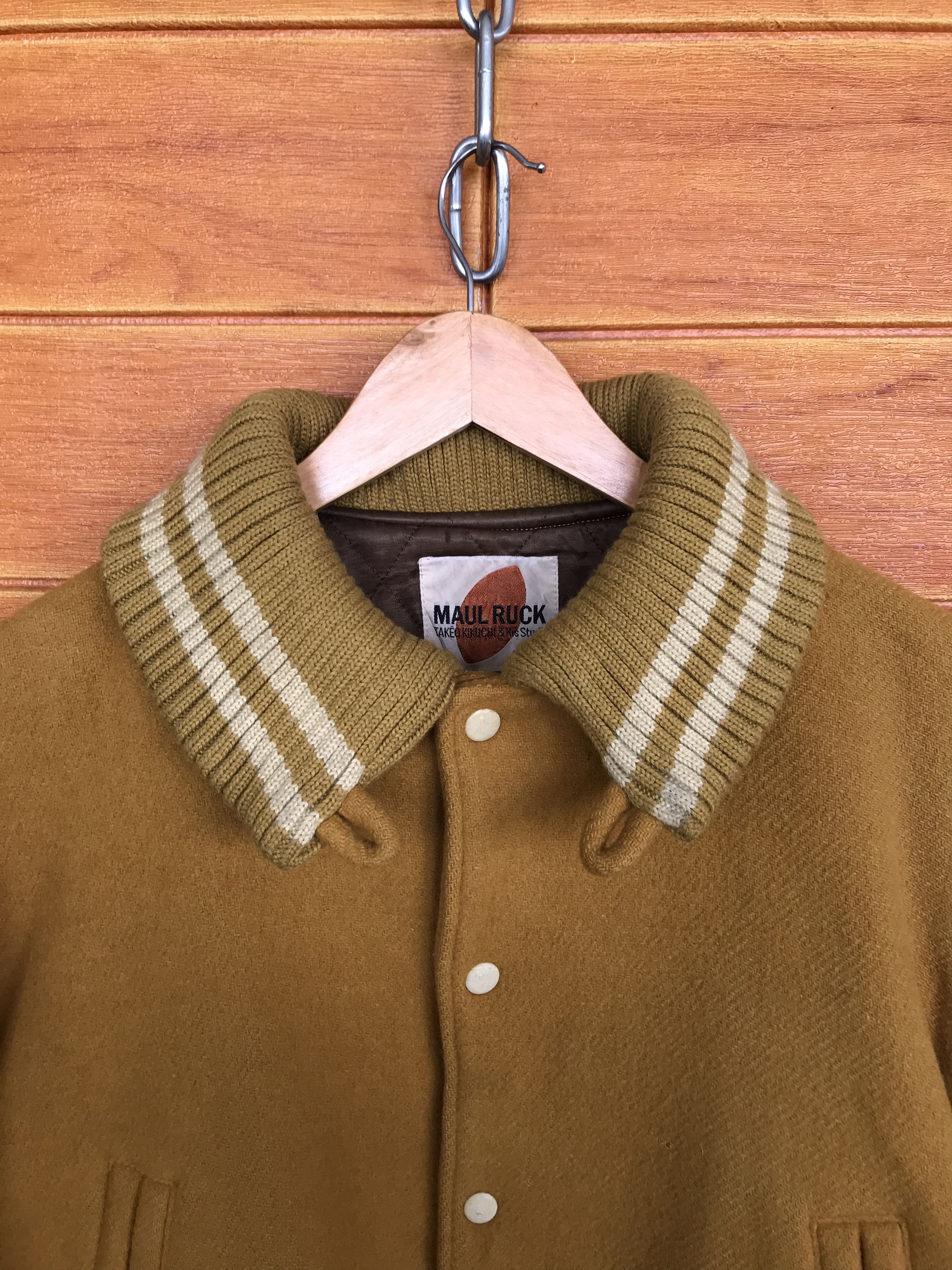 Takeo Kikuchi Vintage 80s Maul Ruck Takeo Kikuchi & His Studio Varsity Size US M / EU 48-50 / 2 - 5 Thumbnail