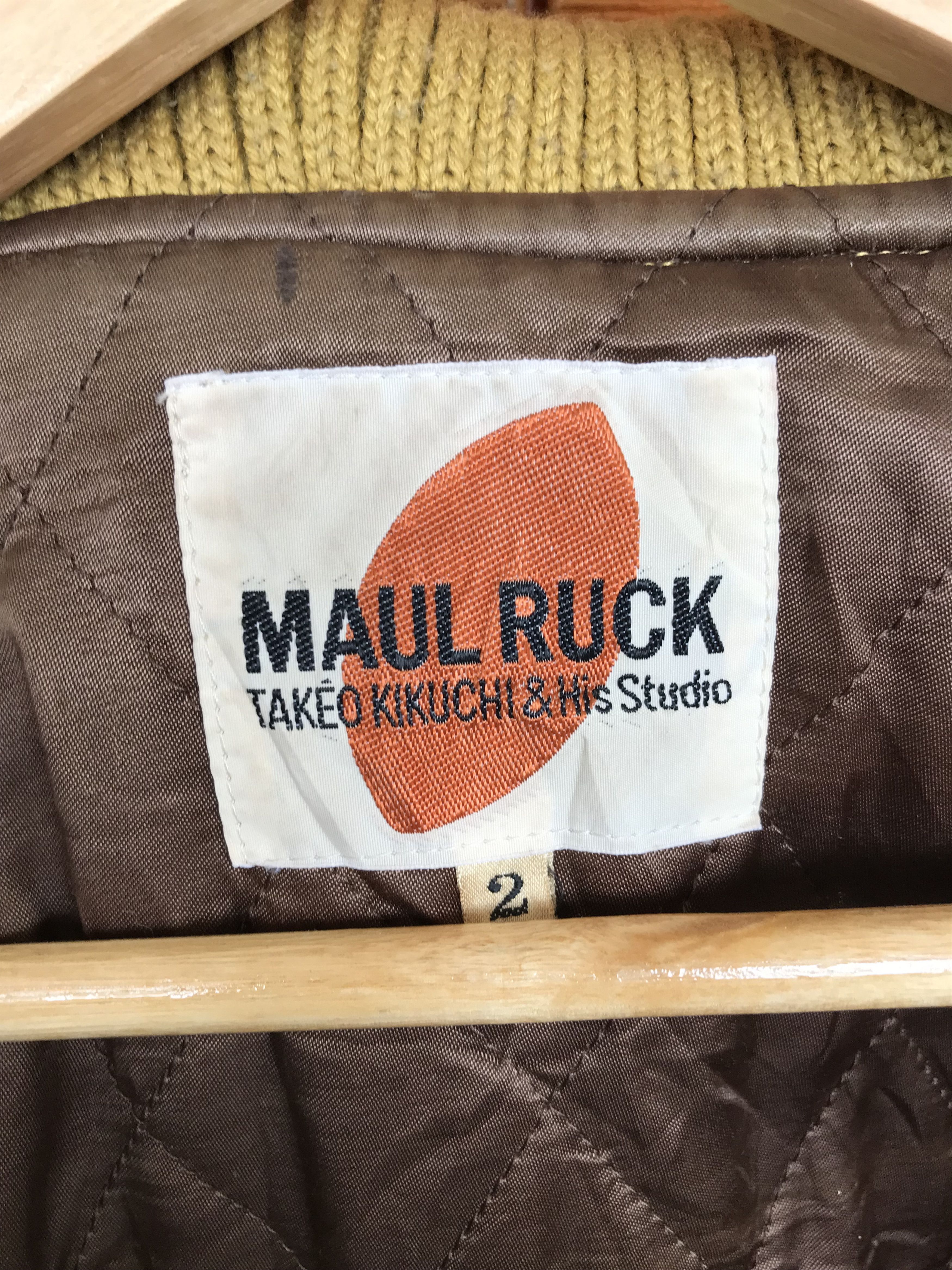 Takeo Kikuchi Vintage 80s Maul Ruck Takeo Kikuchi & His Studio Varsity Size US M / EU 48-50 / 2 - 11 Thumbnail