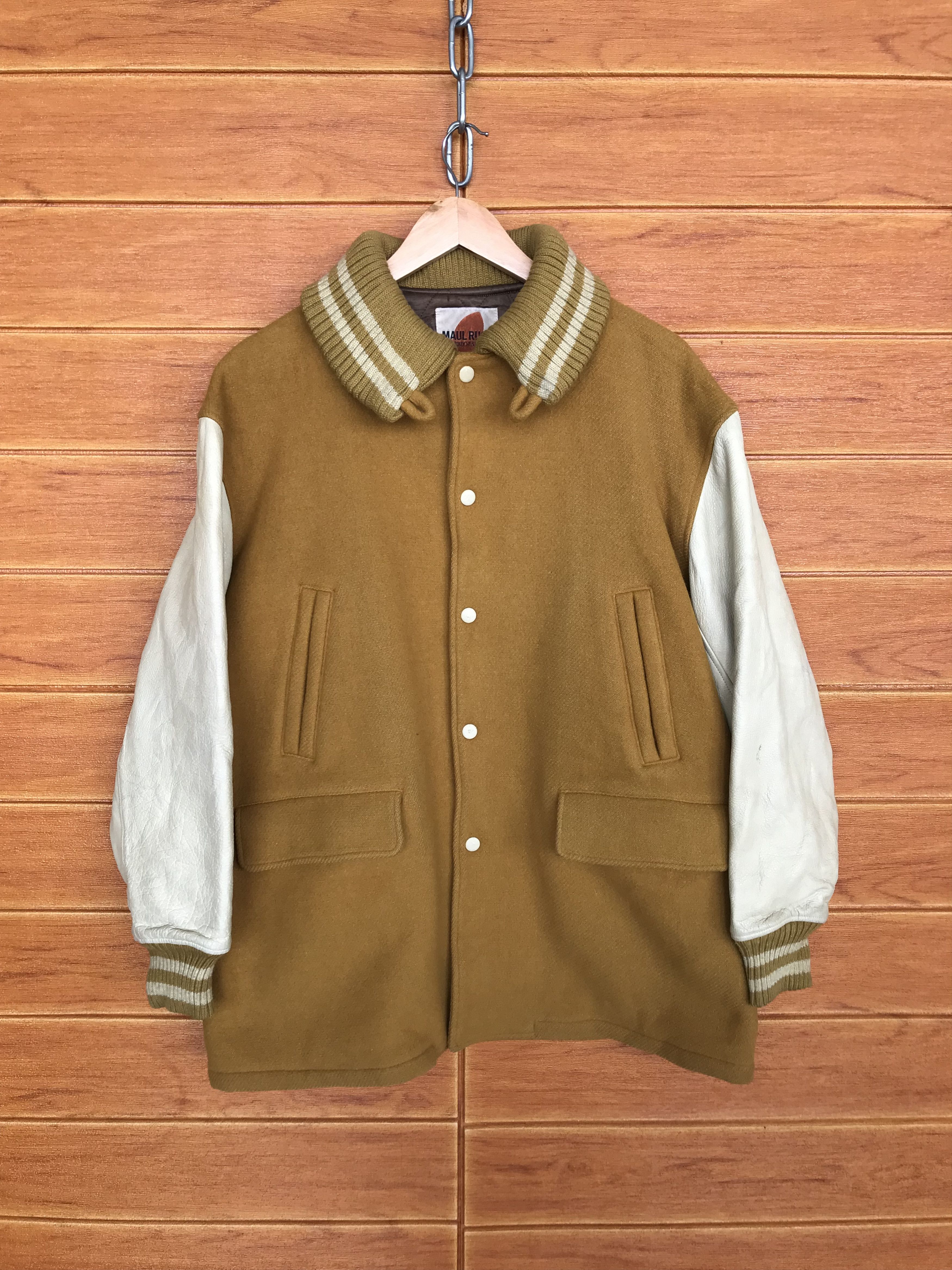Takeo Kikuchi Vintage 80s Maul Ruck Takeo Kikuchi & His Studio Varsity Size US M / EU 48-50 / 2 - 2 Thumbnail