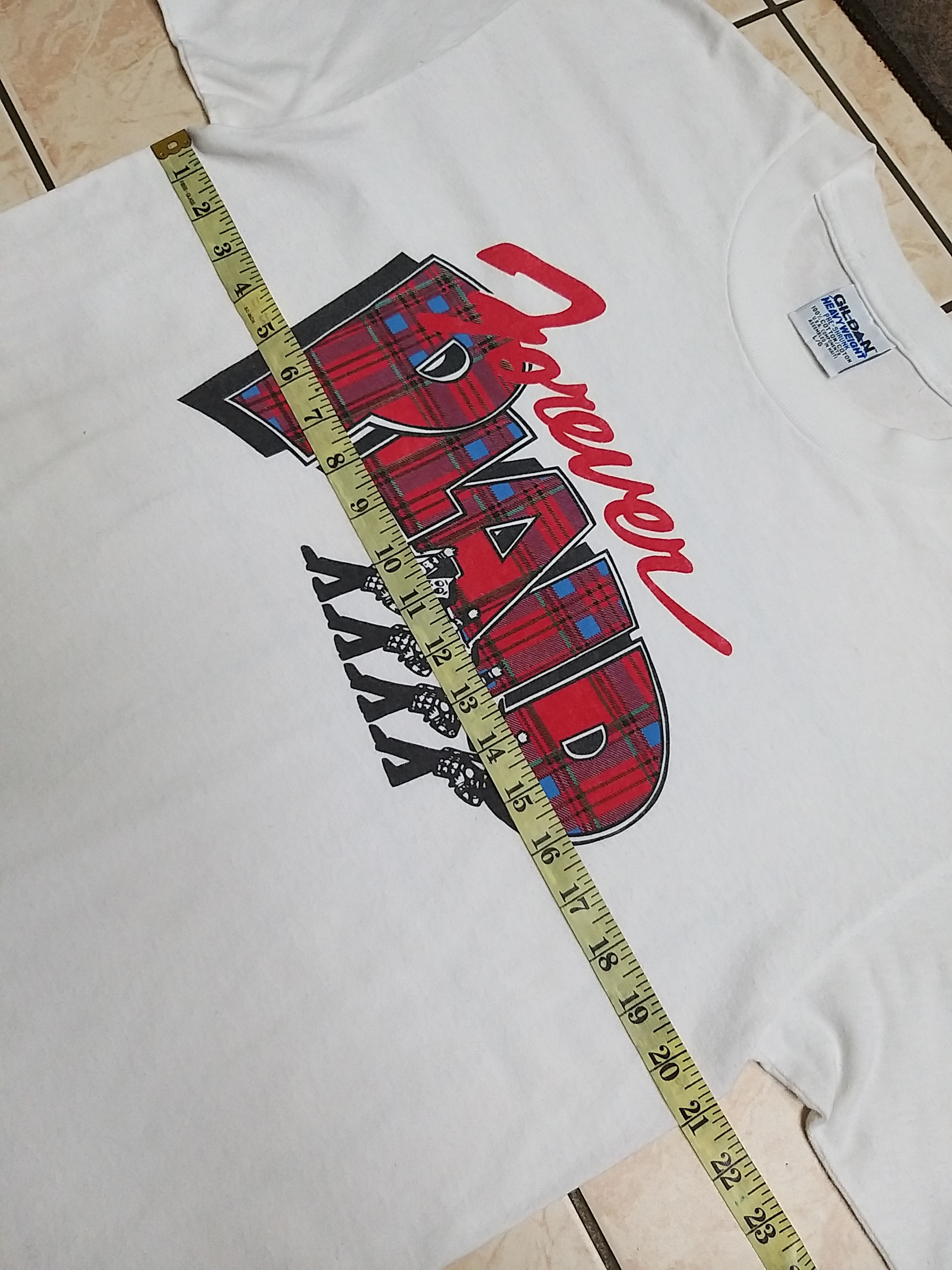 Vintage VINTAGE FOREVER PLAID MUSICAL REVUE BY STUART ROSS T SHIRT. Size US L / EU 52-54 / 3 - 7 Thumbnail